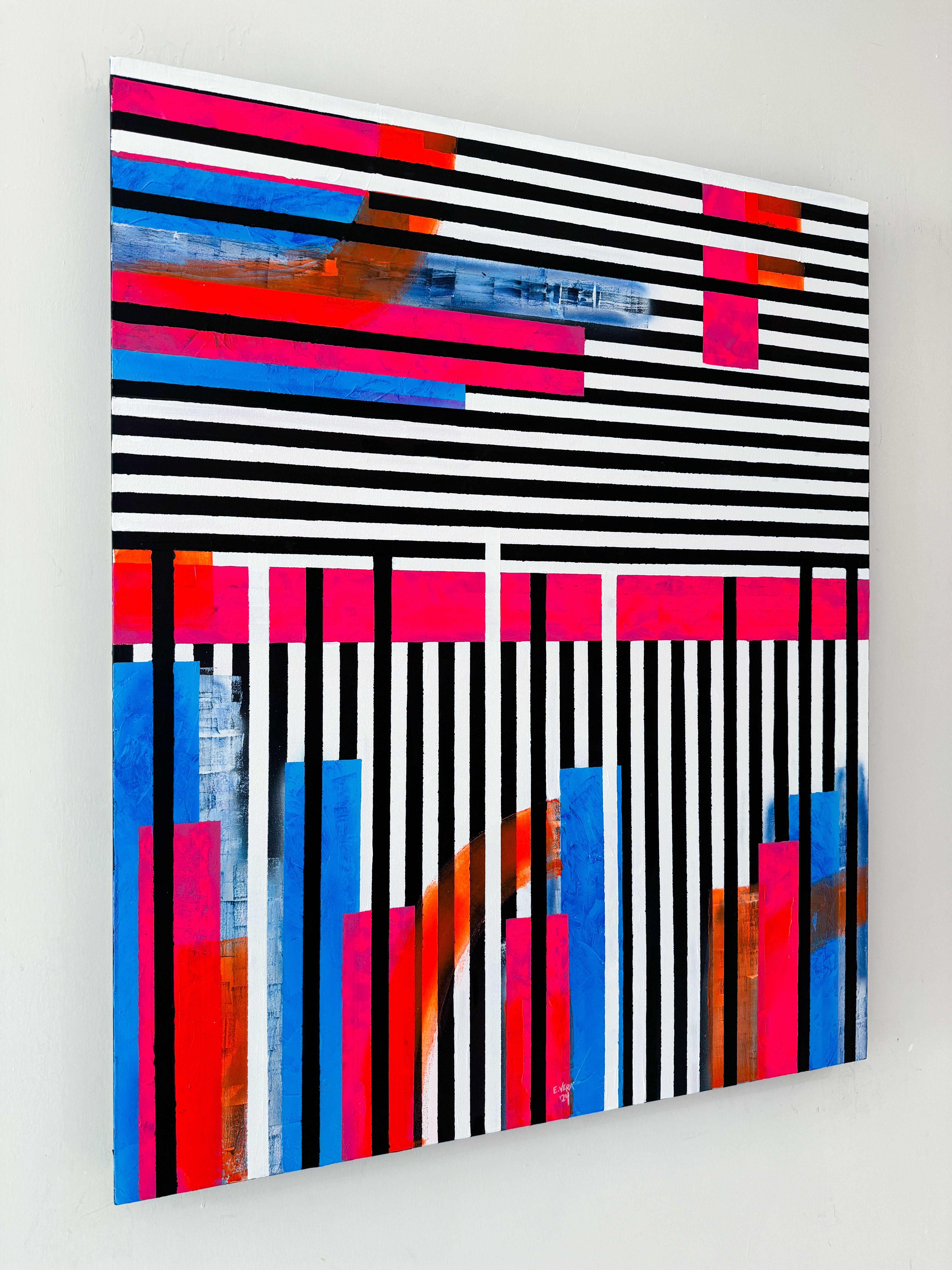 Existenz, Gemälde, Acryl auf Leinwand (Abstrakt), Painting, von Esteban Vera