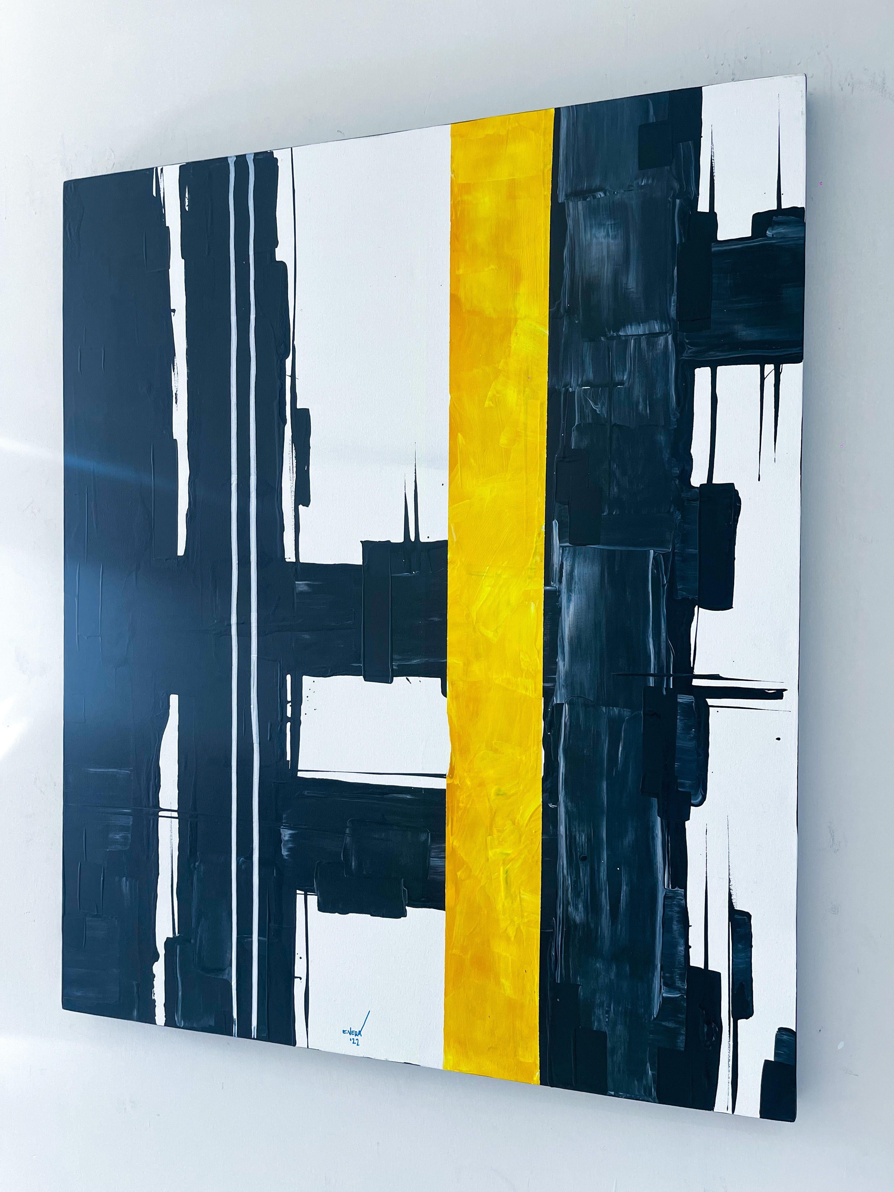 Esplora, Pittura, Acrilico su tela - Painting Astratto di Esteban Vera
