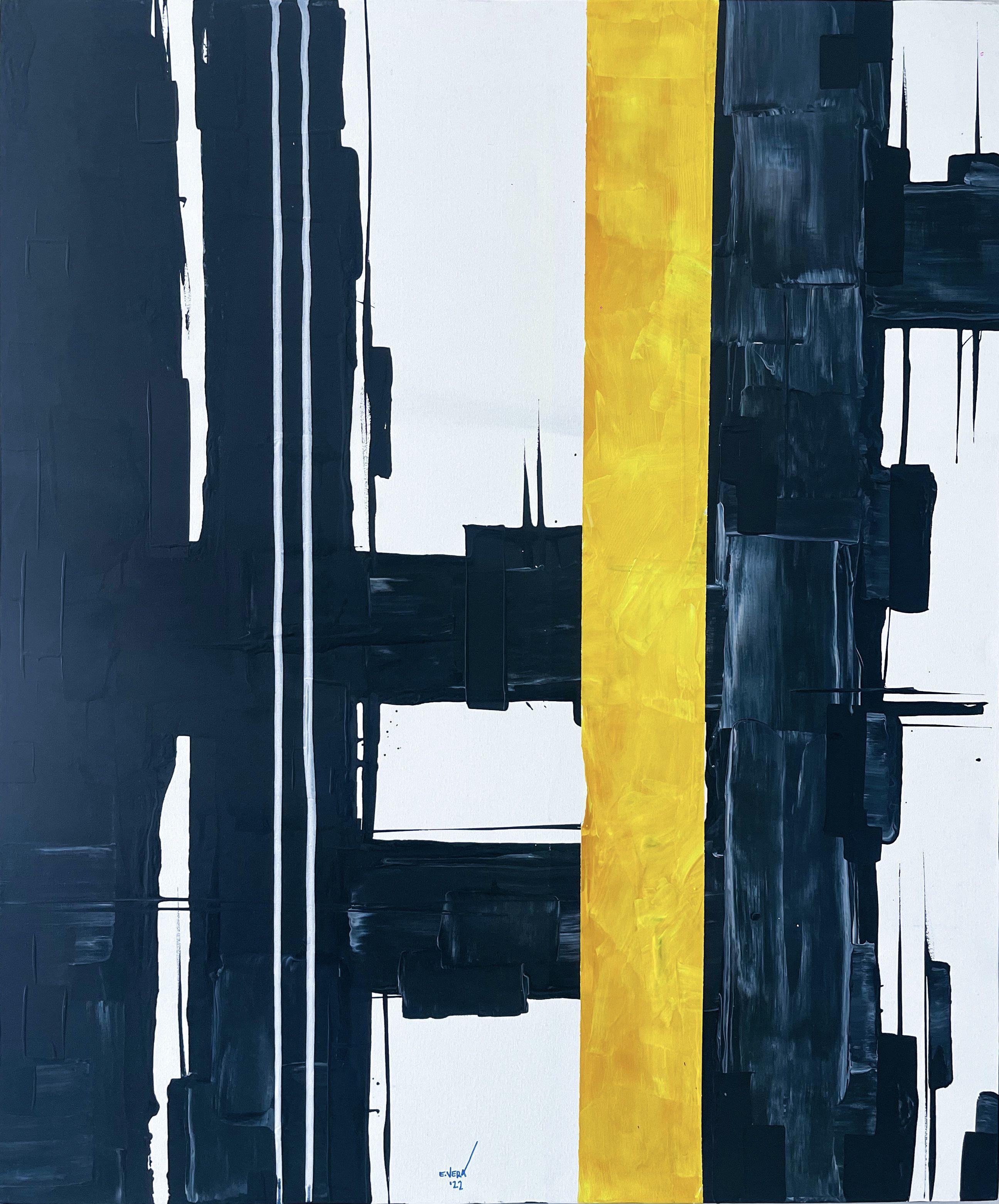 Abstract Painting di Esteban Vera - Esplora, Pittura, Acrilico su tela