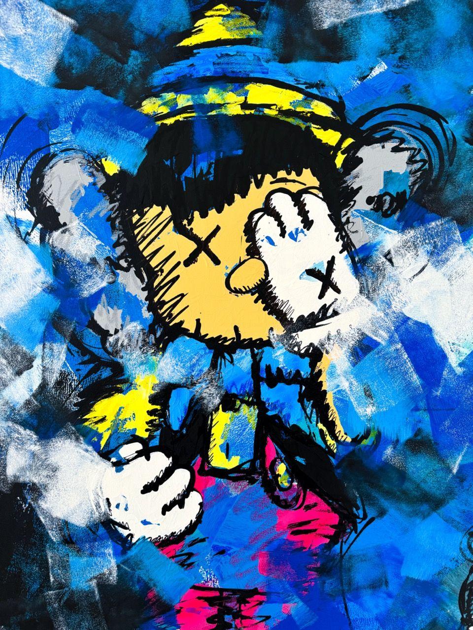 Entra nel regno dell'arte contemporanea che fa riflettere con l'ultima serie di EVera, dove ogni tela funge da portale per le complessità del processo decisionale umano. Utilizzando una combinazione di acrilico e aerosol, EVera crea con maestria una
