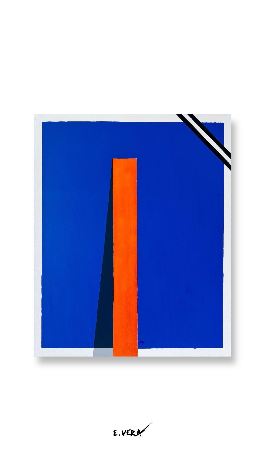 Glockender Optimismus, Gemälde, Acryl auf Leinwand – Painting von Esteban Vera