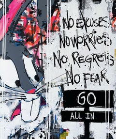 Go all in, Painting, Acrylic on Canvas