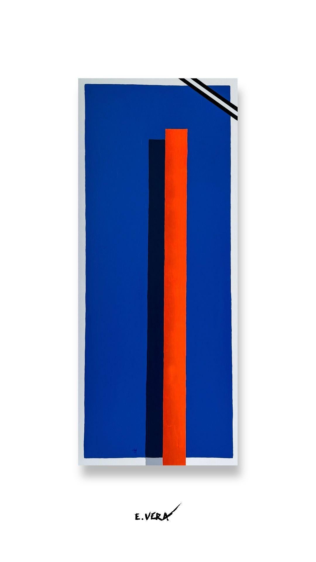 Luz guía, Pintura, Acrílico sobre lienzo - Painting Minimalista de Esteban Vera