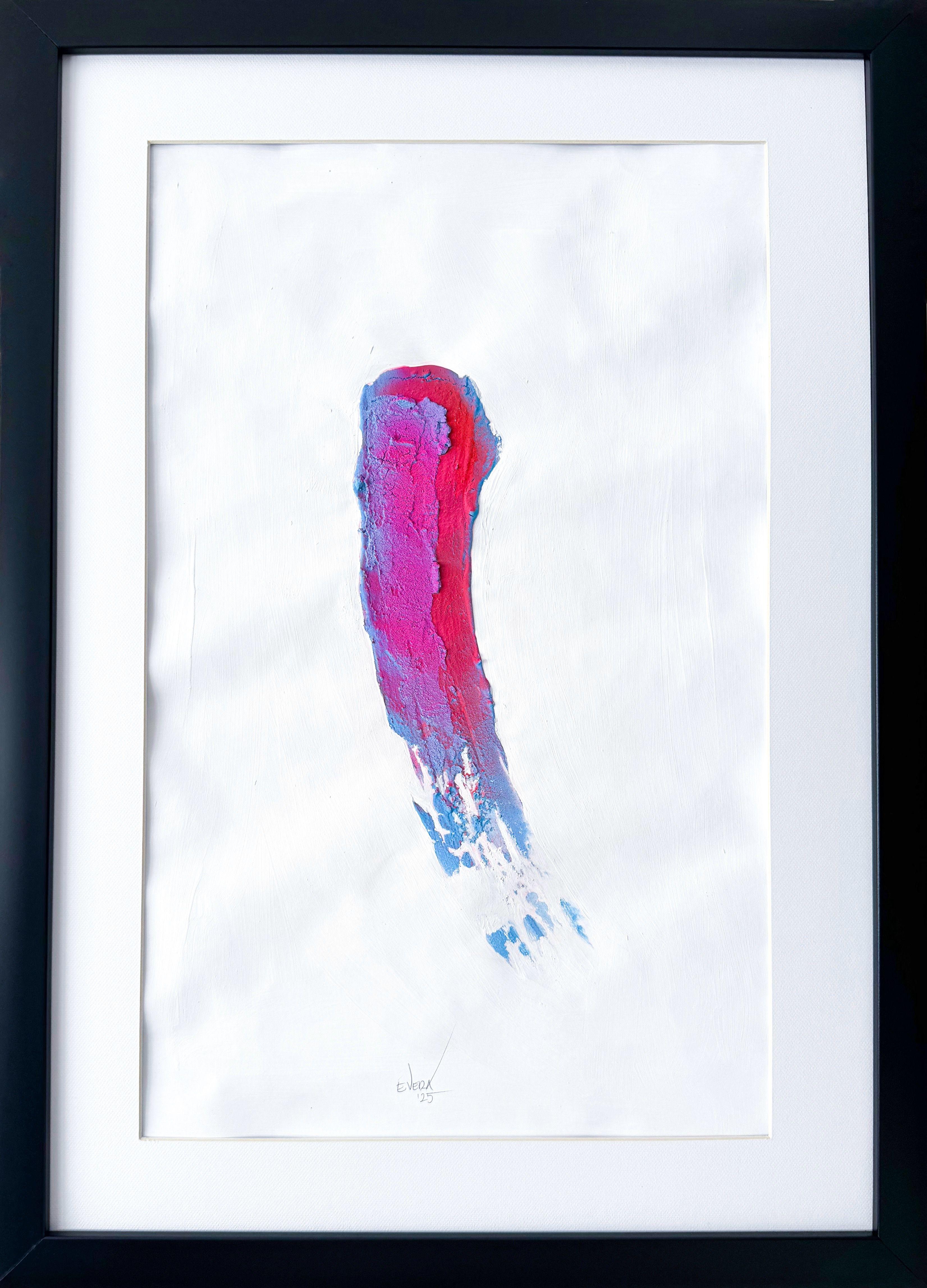 Esteban Vera Abstract Painting - Hidden Route, Painting, Acrylic on Paper