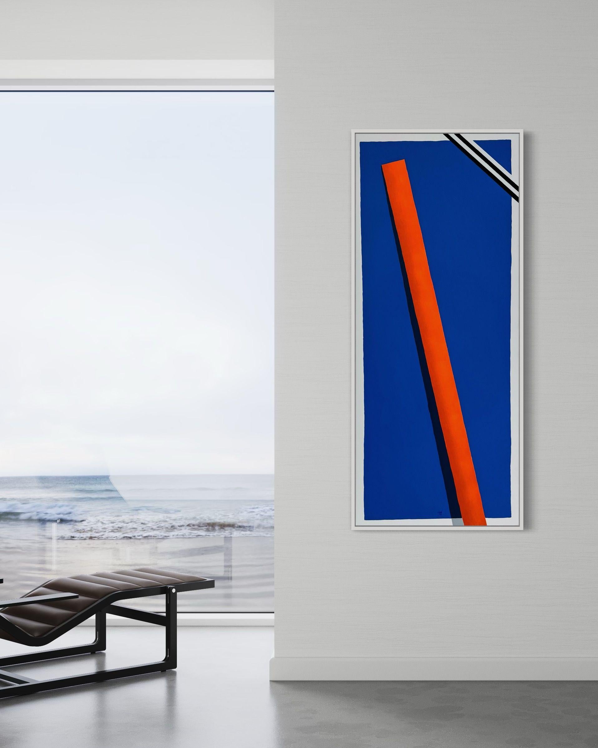 Beleuchtete Pfade, Gemälde, Acryl auf Leinwand (Abstrakt), Painting, von Esteban Vera