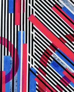Infinite Inflections, Painting, Acrylic on Canvas