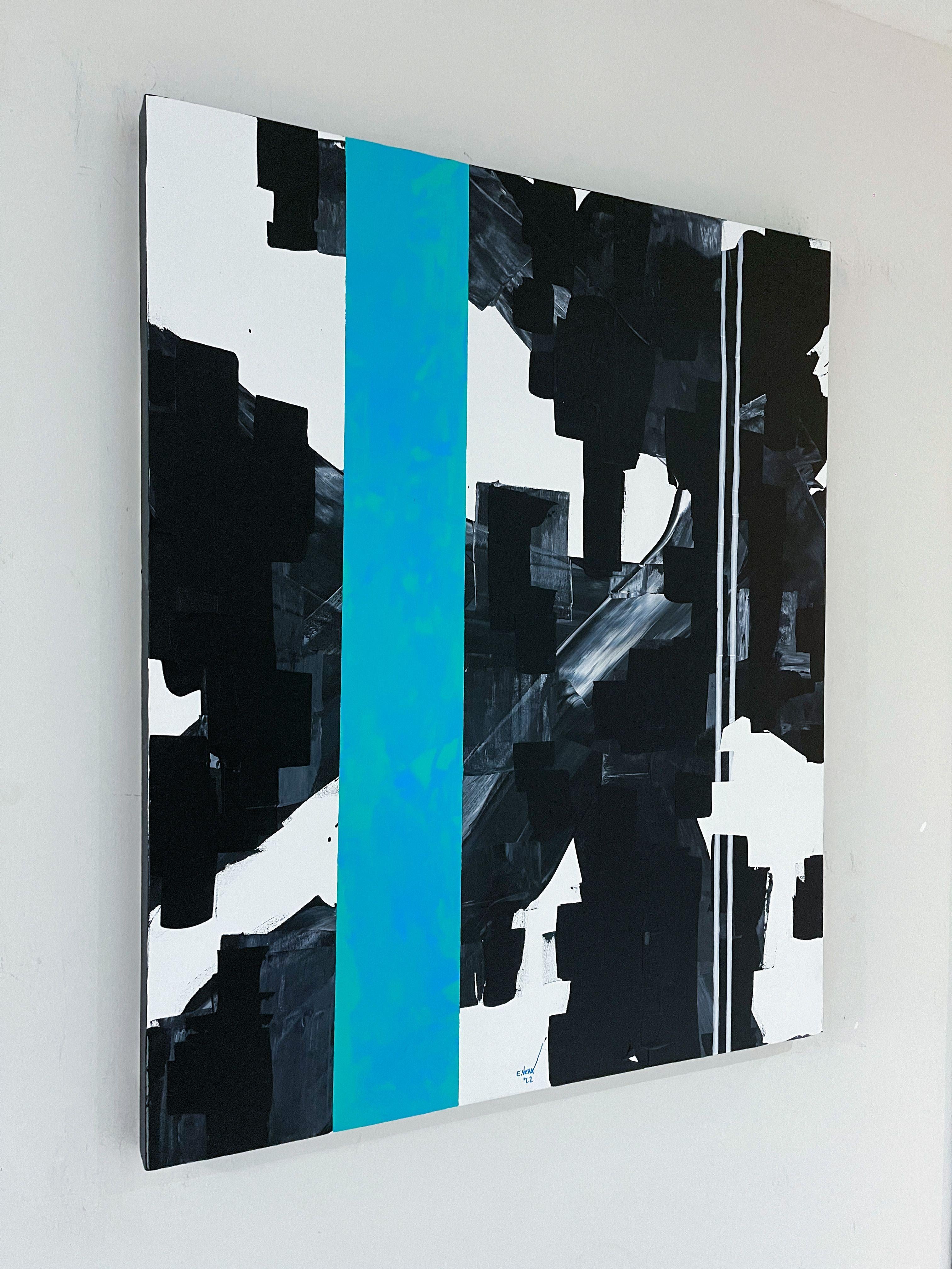 Inspirieren, Gemälde, Acryl auf Leinwand (Abstrakt), Painting, von Esteban Vera