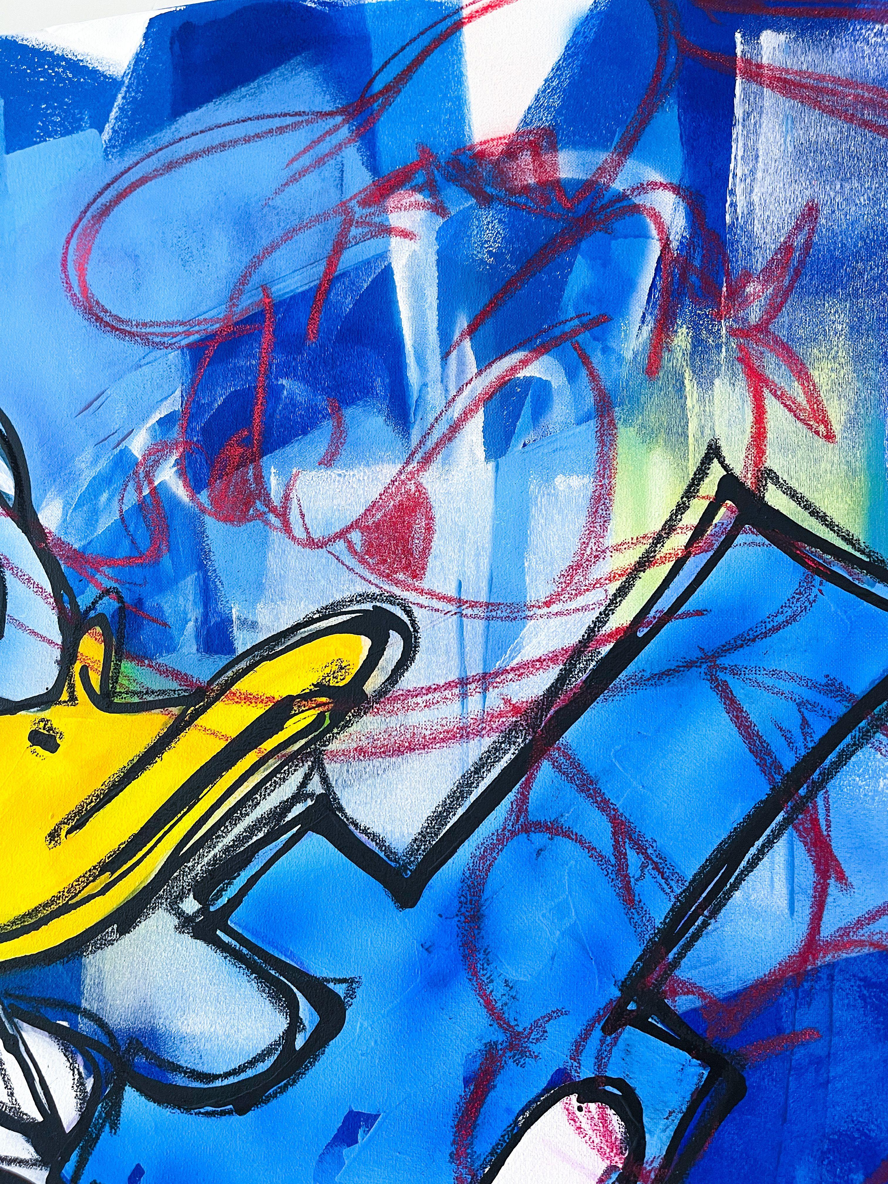 Knowledge is the ultimate weapon, Painting, Acrylic on Canvas For Sale 1