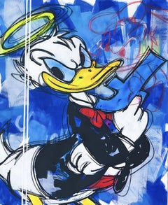 El conocimiento es el arma definitiva, Pintura, Acrílico sobre lienzo