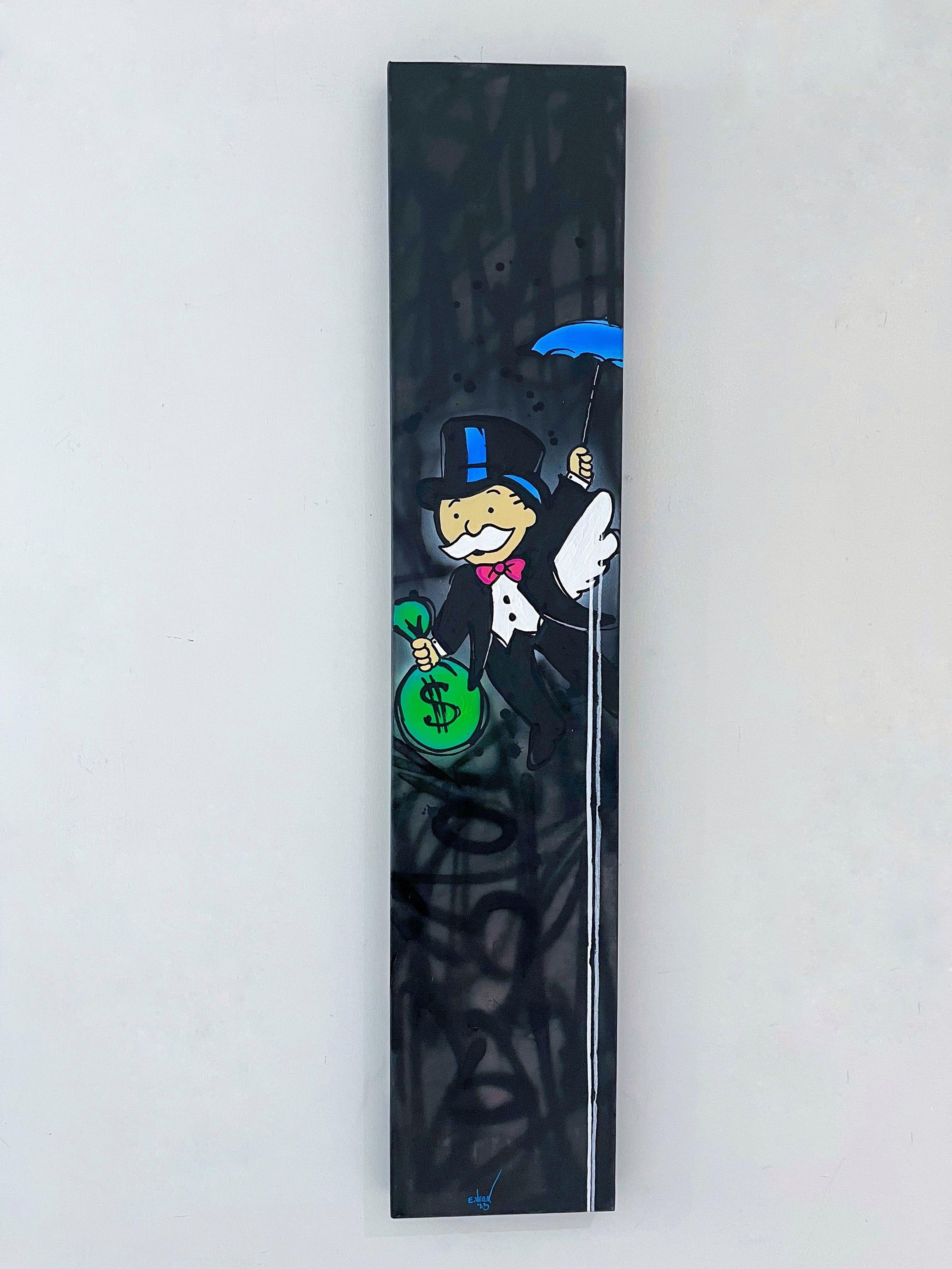 The Business Metaverse Series by EVera is a dynamic and thought-provoking series of art that draws inspiration from both pop art and street art, yet takes the concept to a new level. This series is based on a physical painting series that features