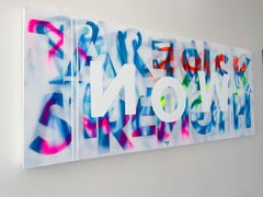 Jetzt, Gemälde, Acryl auf Leinwand