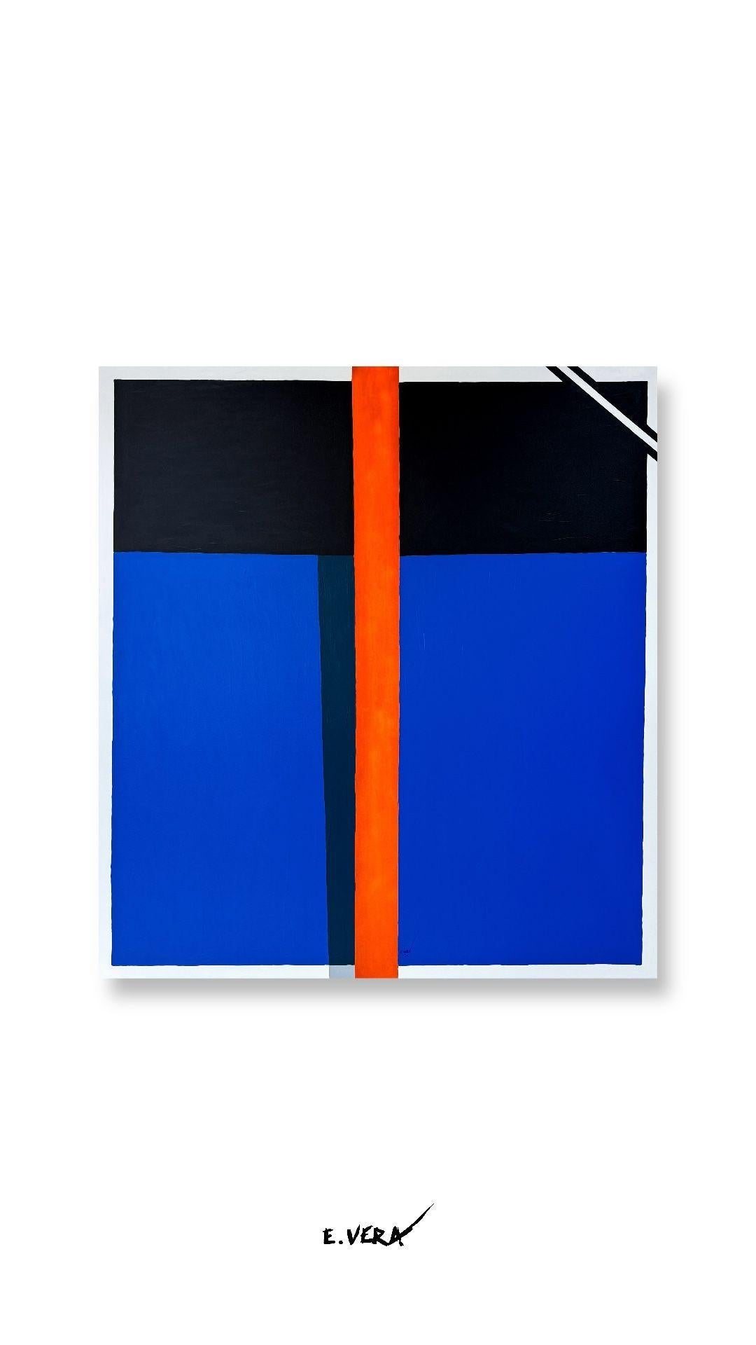 Optimistische Visionen, Gemälde, Acryl auf Leinwand – Painting von Esteban Vera