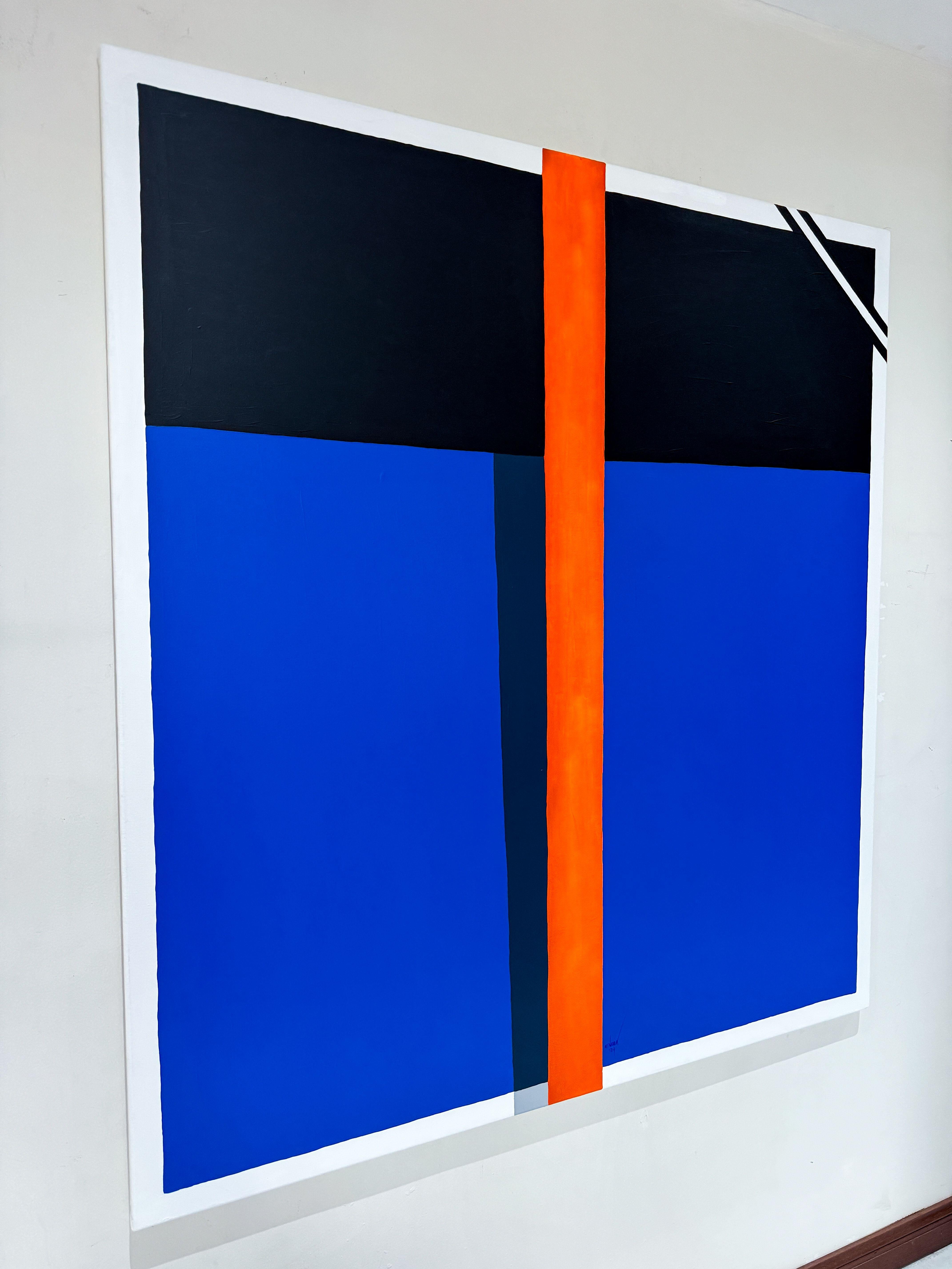 Optimistische Visionen, Gemälde, Acryl auf Leinwand (Abstrakt), Painting, von Esteban Vera