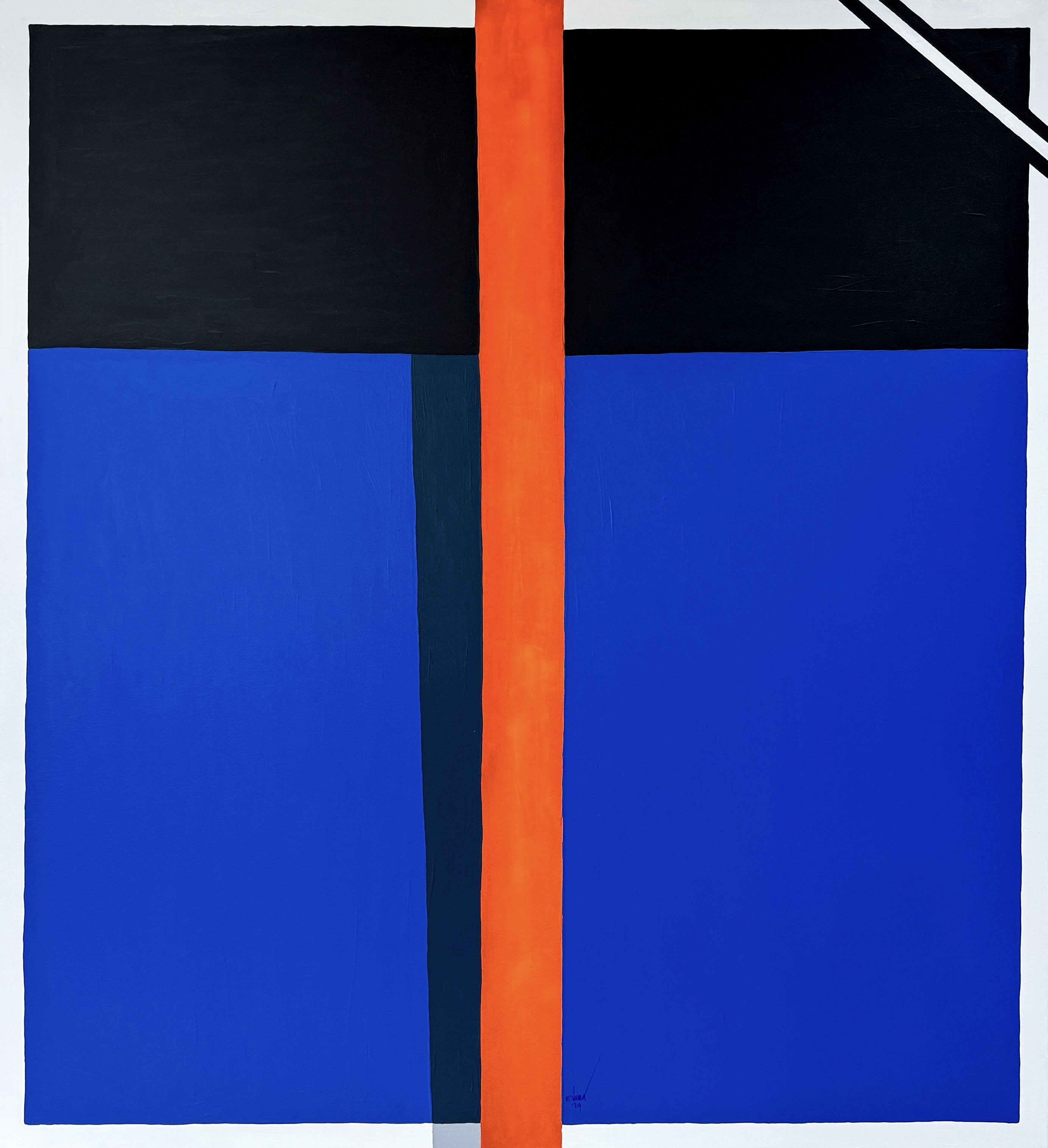 Optimistische Visionen, Gemälde, Acryl auf Leinwand