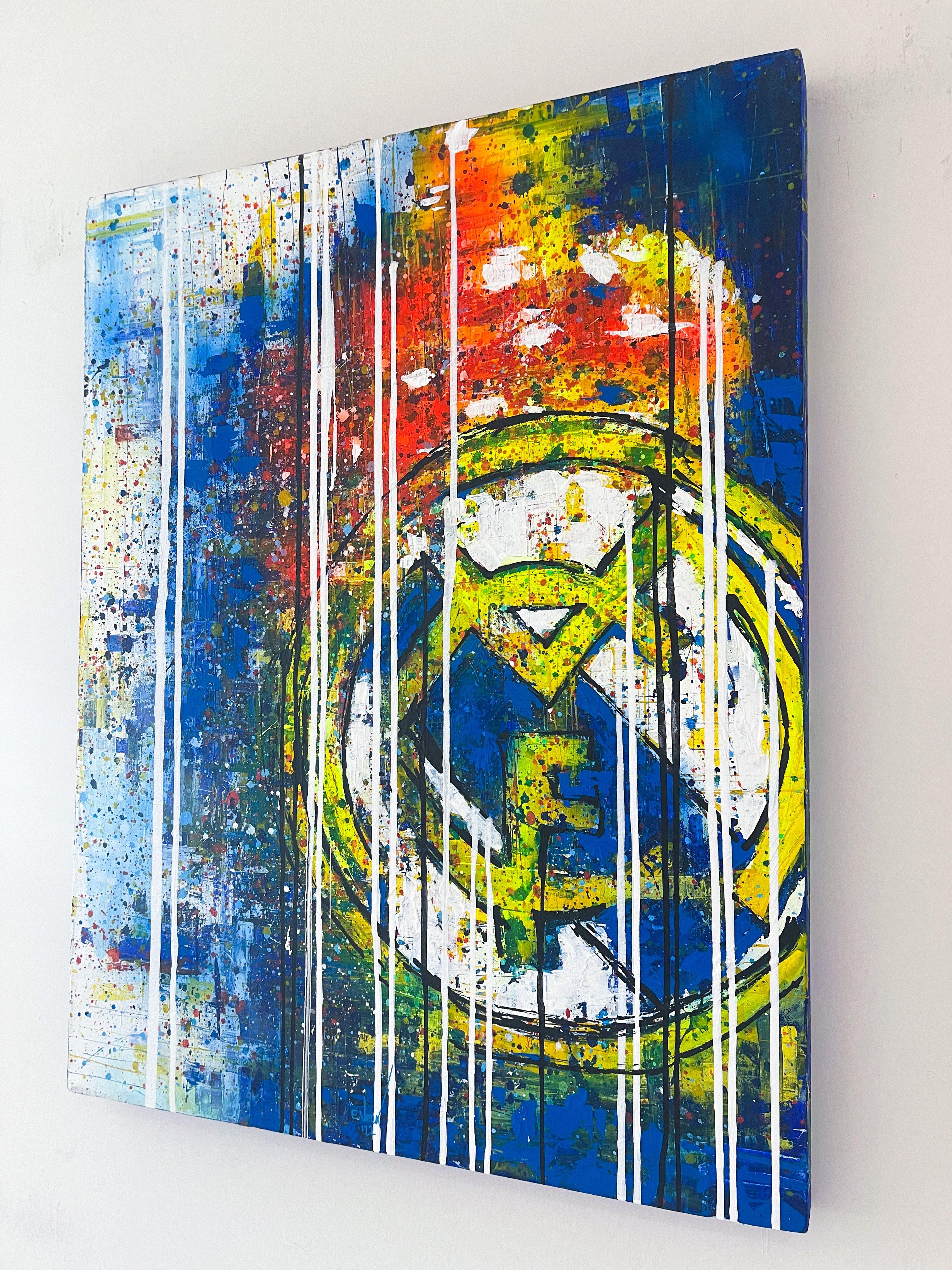 Real Madrid, Painting, Acrylic on Canvas For Sale 1