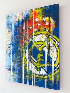 Real Madrid, Painting, Acrylic on Canvas