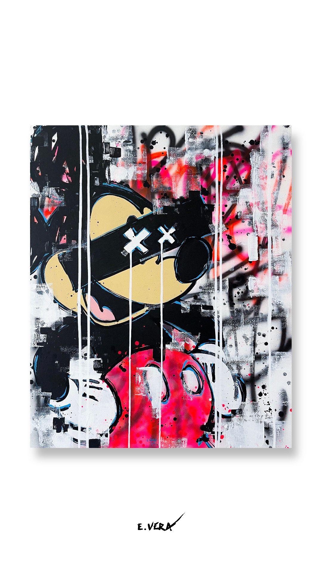 Il lato positivo della vita, Pittura, Acrilico su tela - Painting Pop Art di Esteban Vera