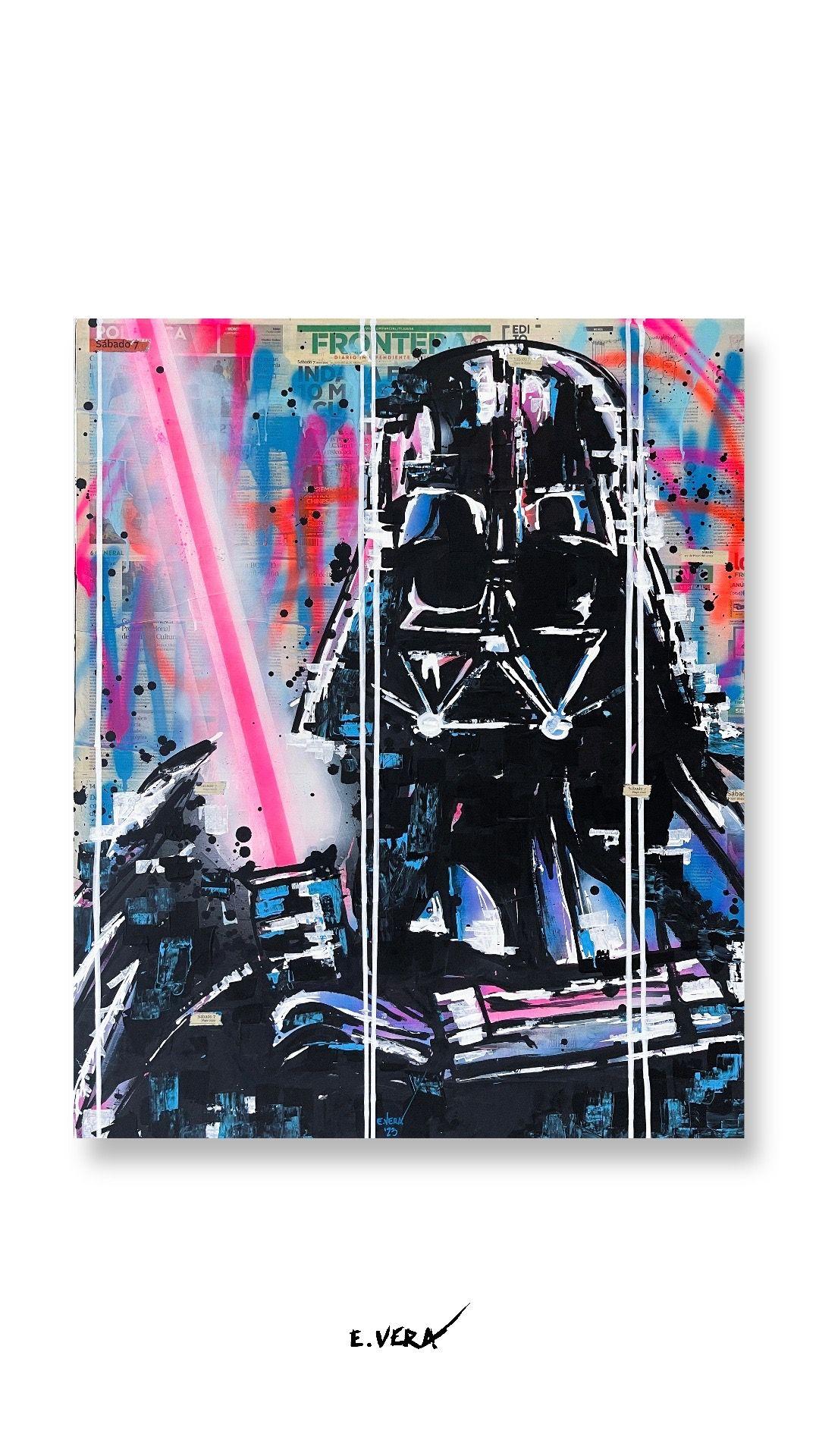 The Force of Happiness, Painting, Acrylic on Canvas For Sale 1