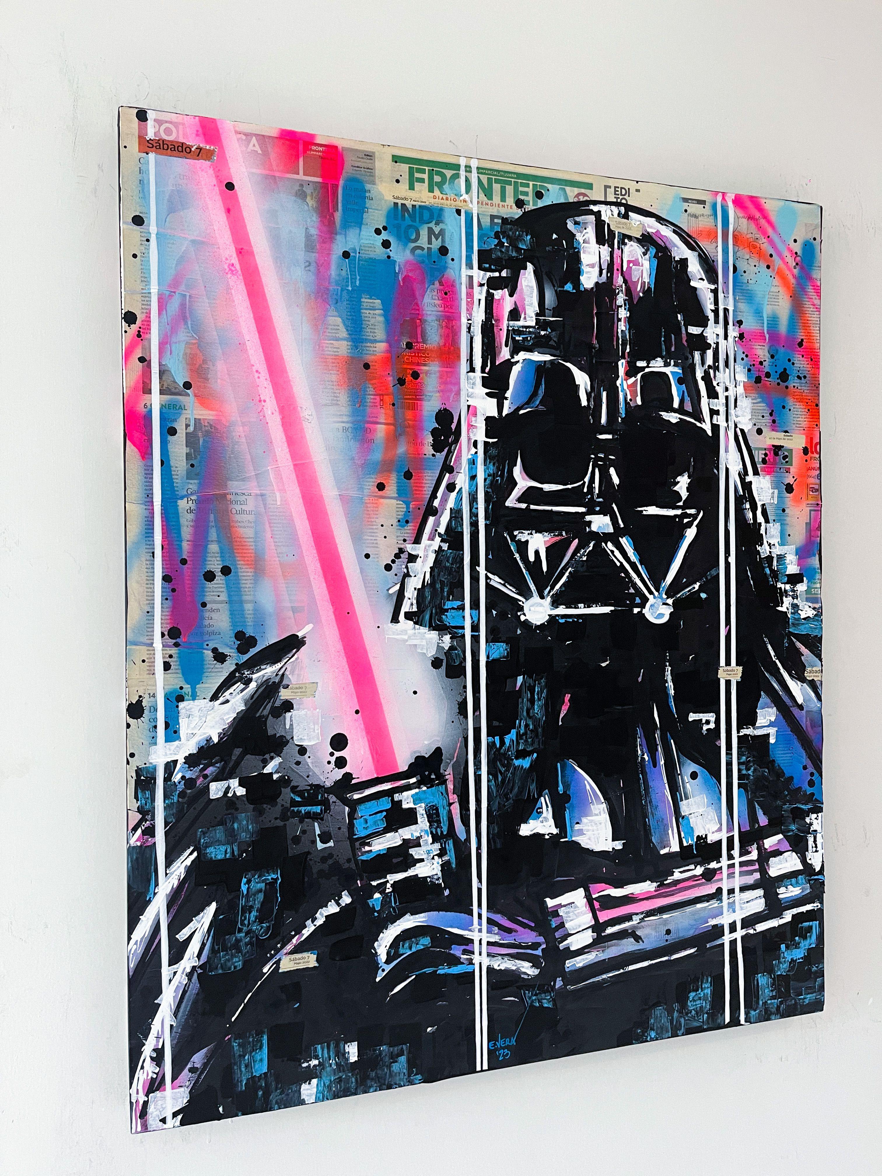 The Force of Happiness, Painting, Acrylic on Canvas For Sale 2