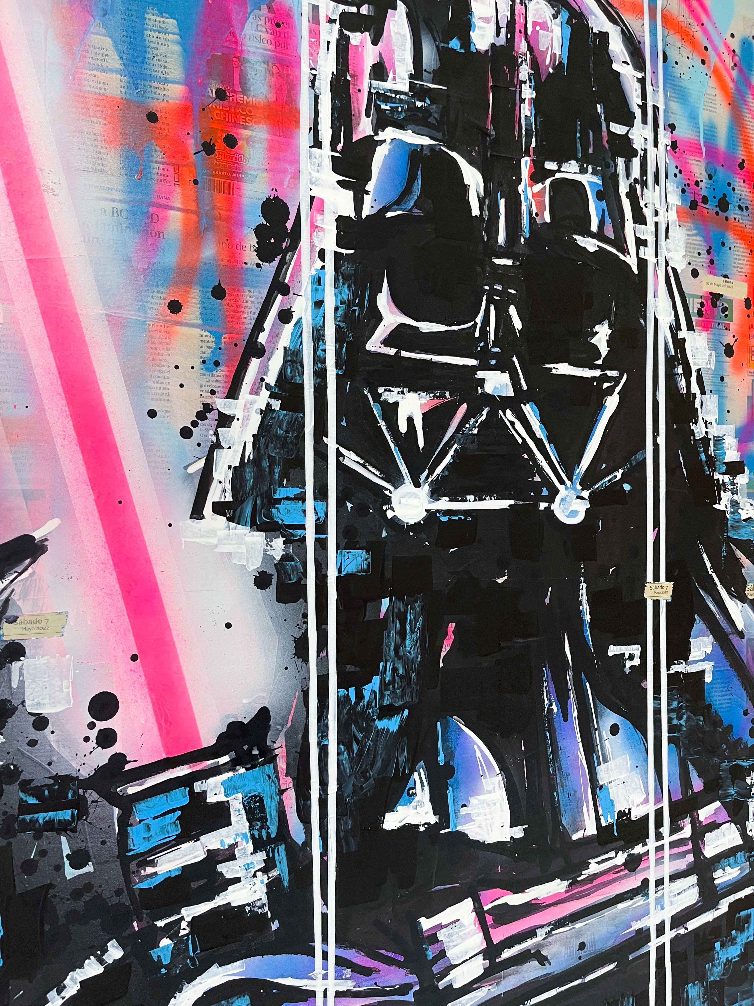 The Force of Happiness, Painting, Acrylic on Canvas For Sale 3