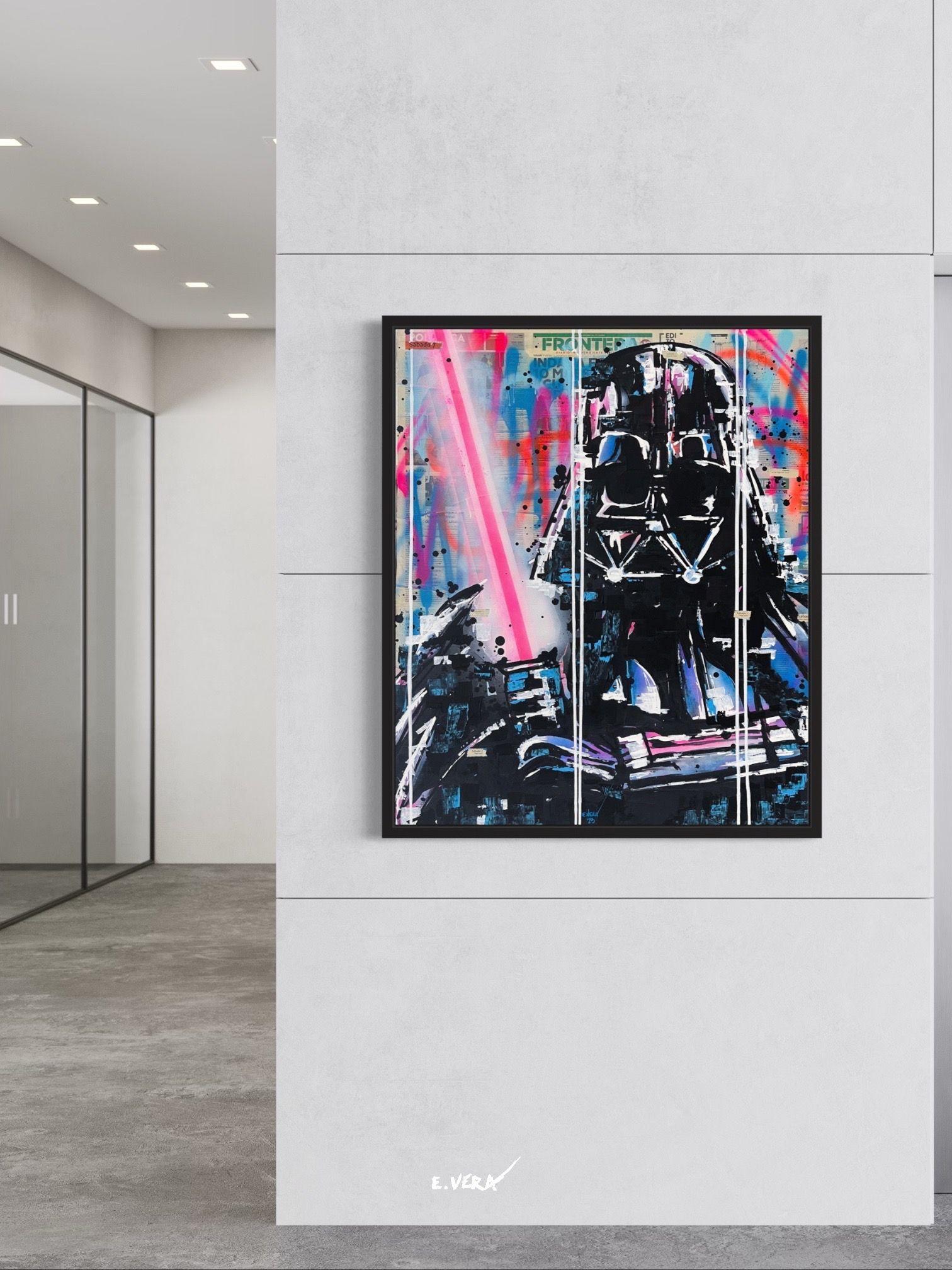 The Force of Happiness, Painting, Acrylic on Canvas For Sale 4