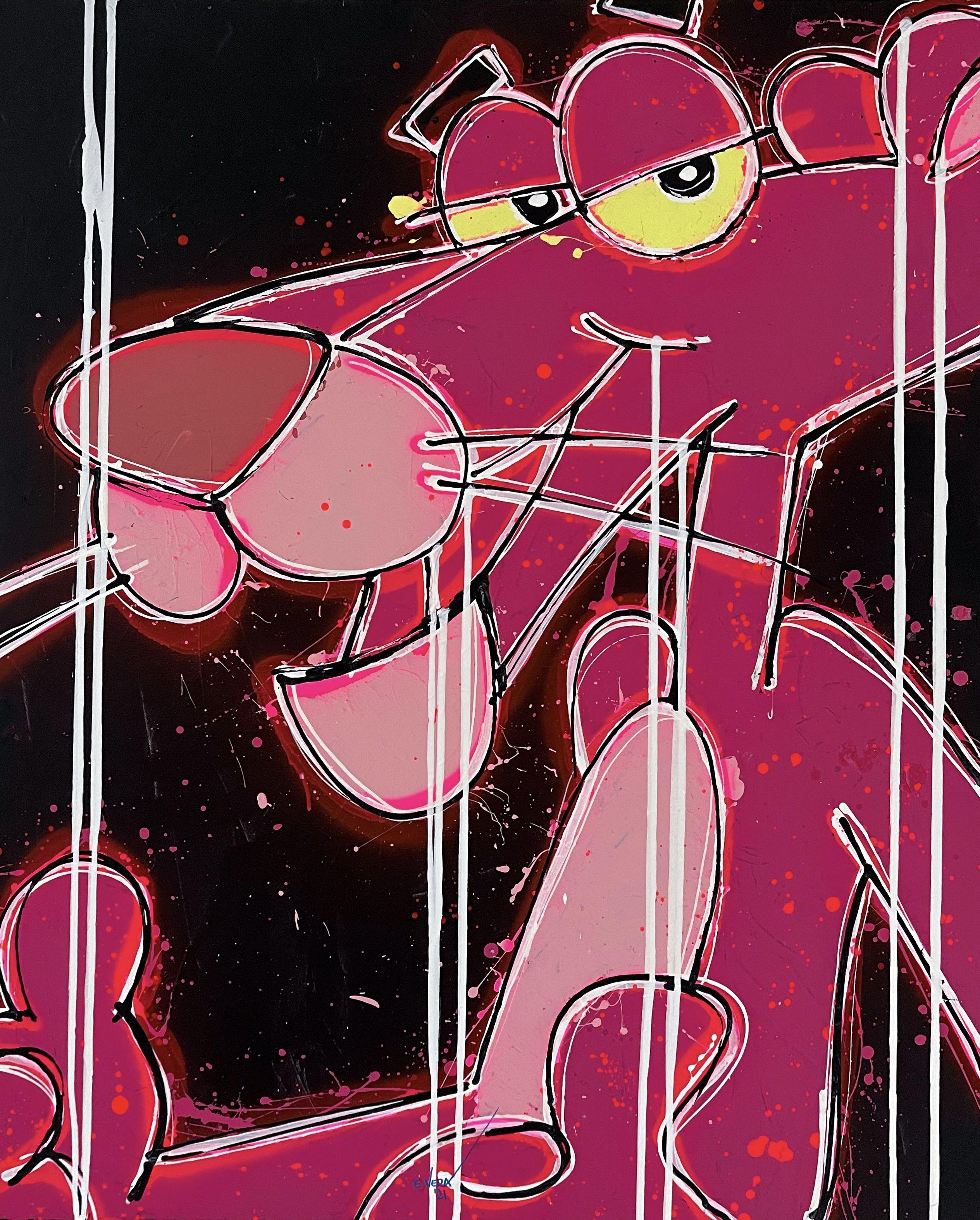 aesthetic pink panther sad