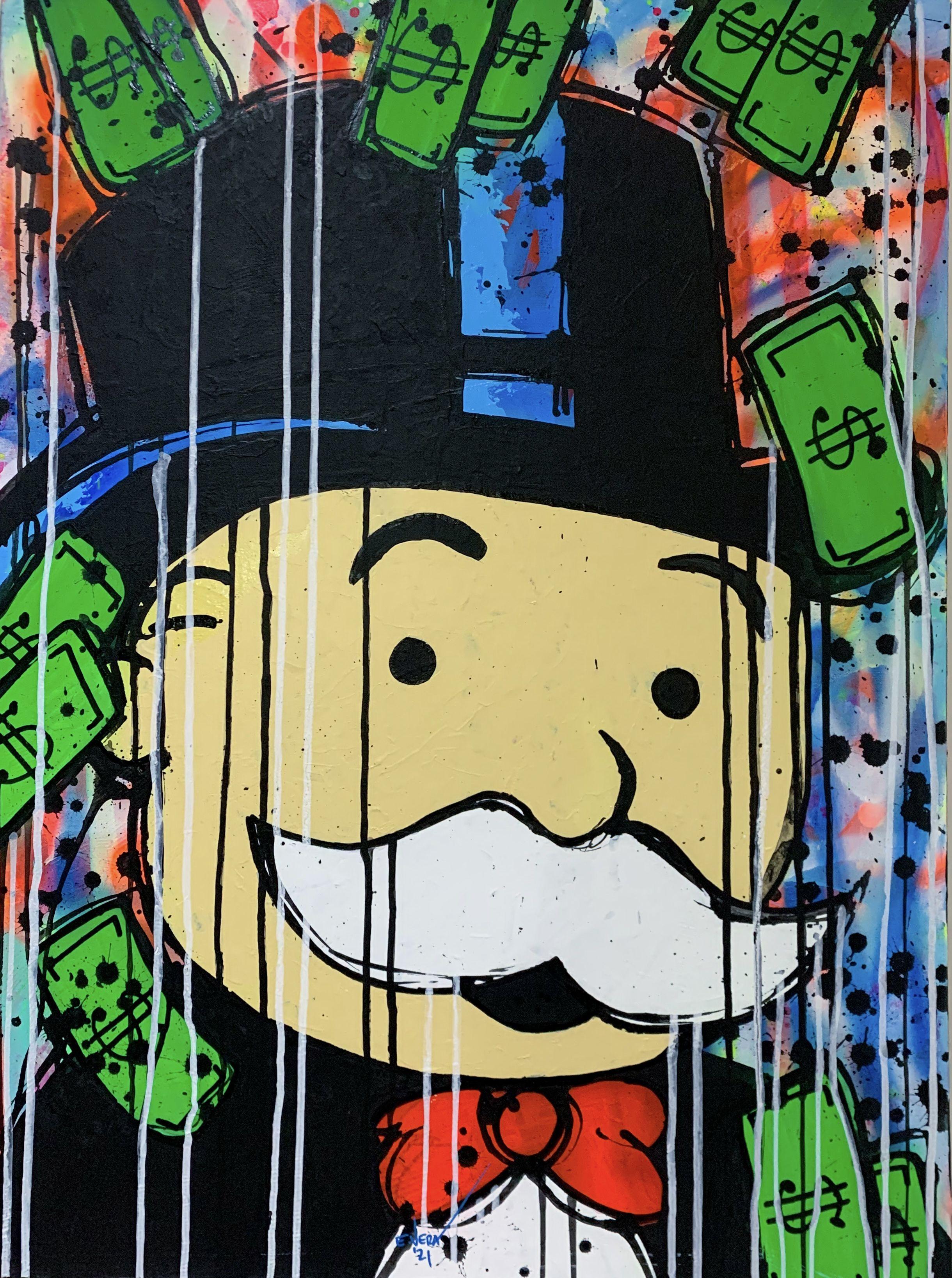 Time over money, Painting, Acrylic on Canvas