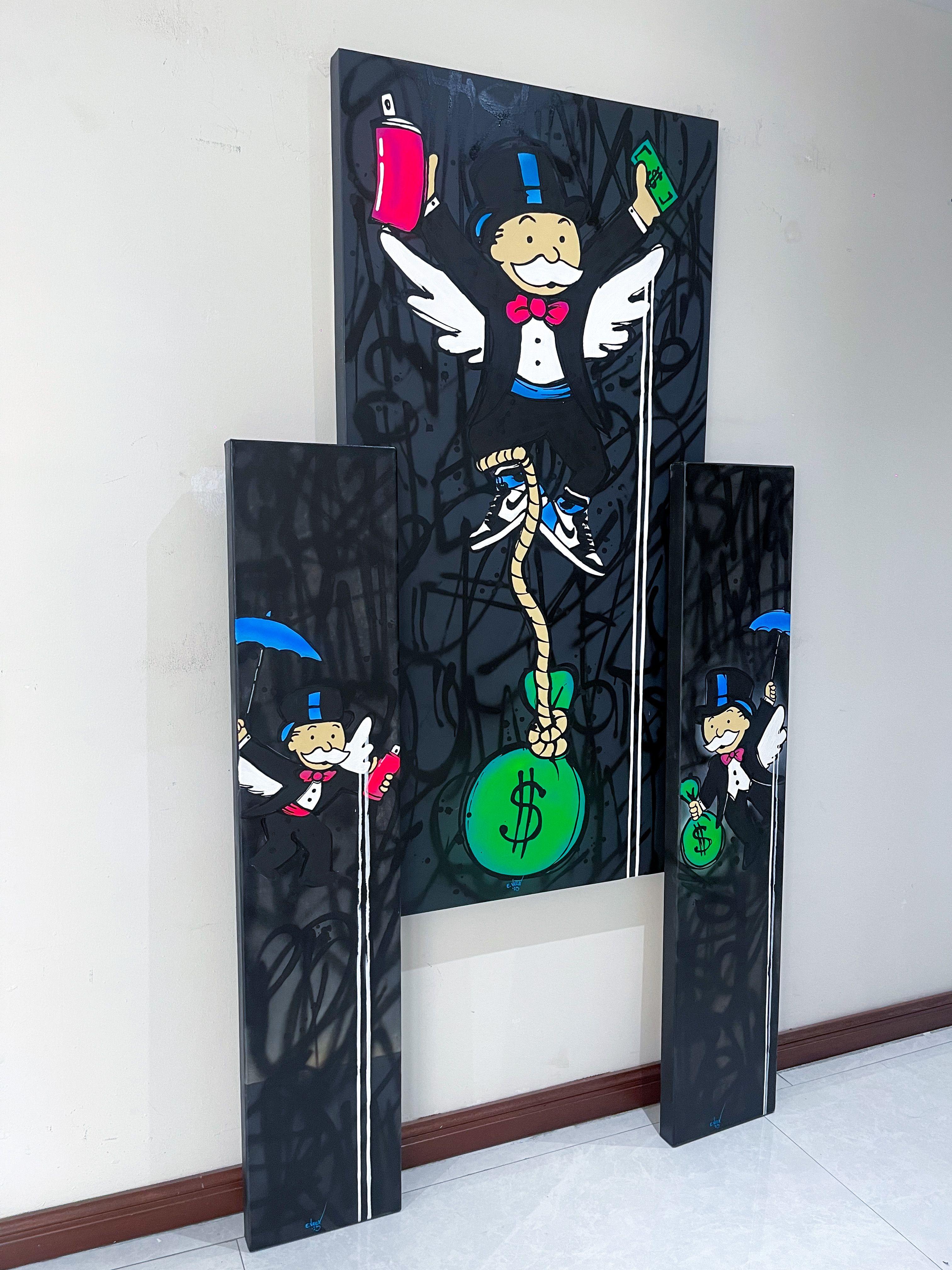 ie Business Metaverse Series von EVera ist eine dynamische und zum Nachdenken anregende Kunstserie, die sich von Pop Art und Street Art inspirieren lässt und das Konzept auf eine neue Ebene hebt. Diese Serie basiert auf einer physischen