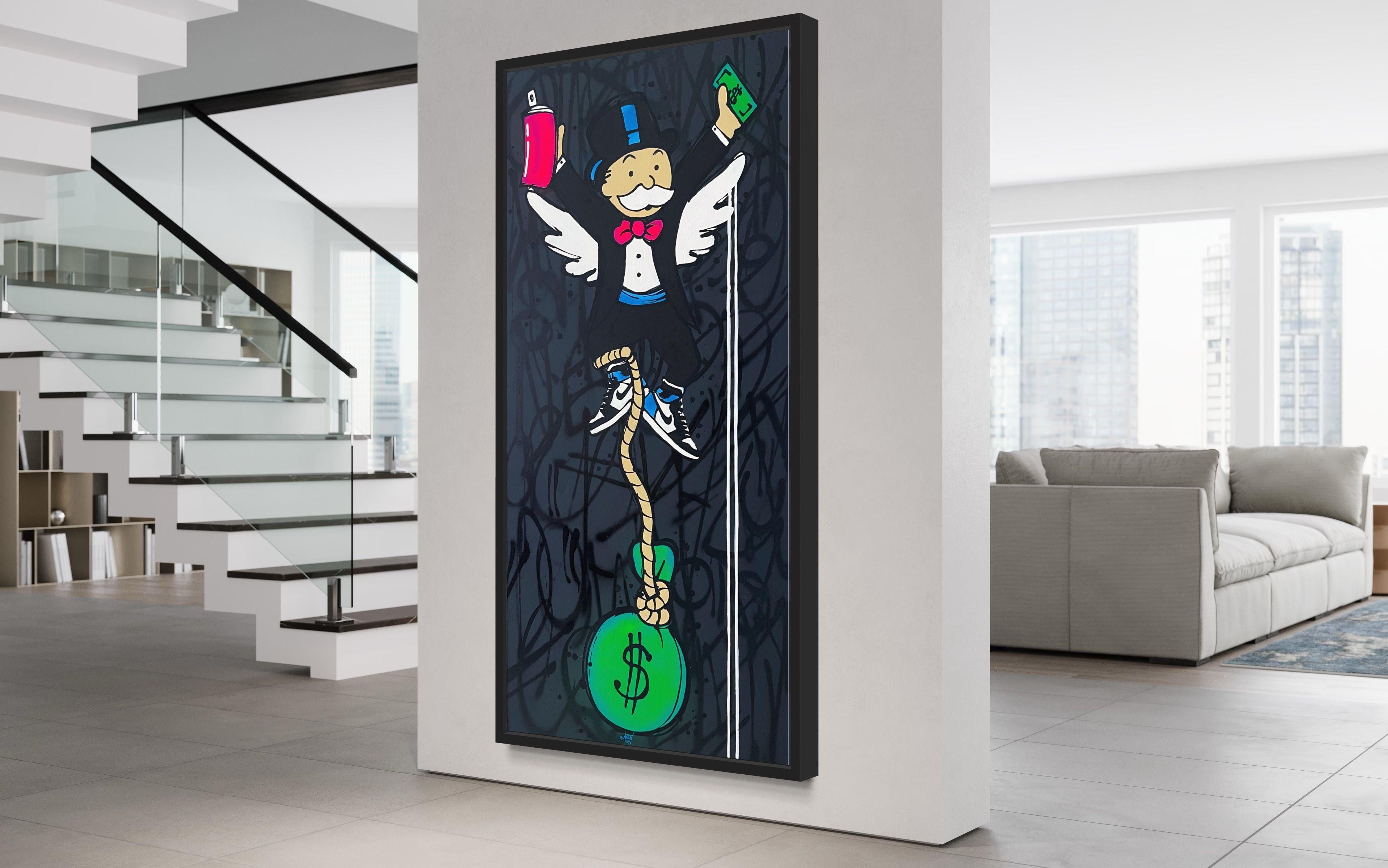 Unleash your potential, Gemälde, Acryl auf Leinwand im Angebot 2