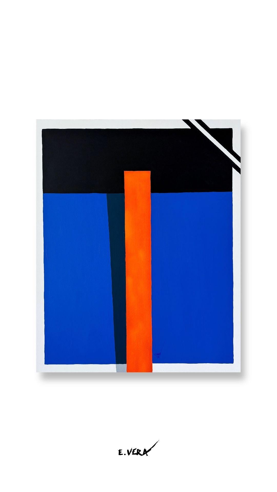 Energía edificante, Pintura, Acrílico sobre lienzo - Painting Minimalista de Esteban Vera