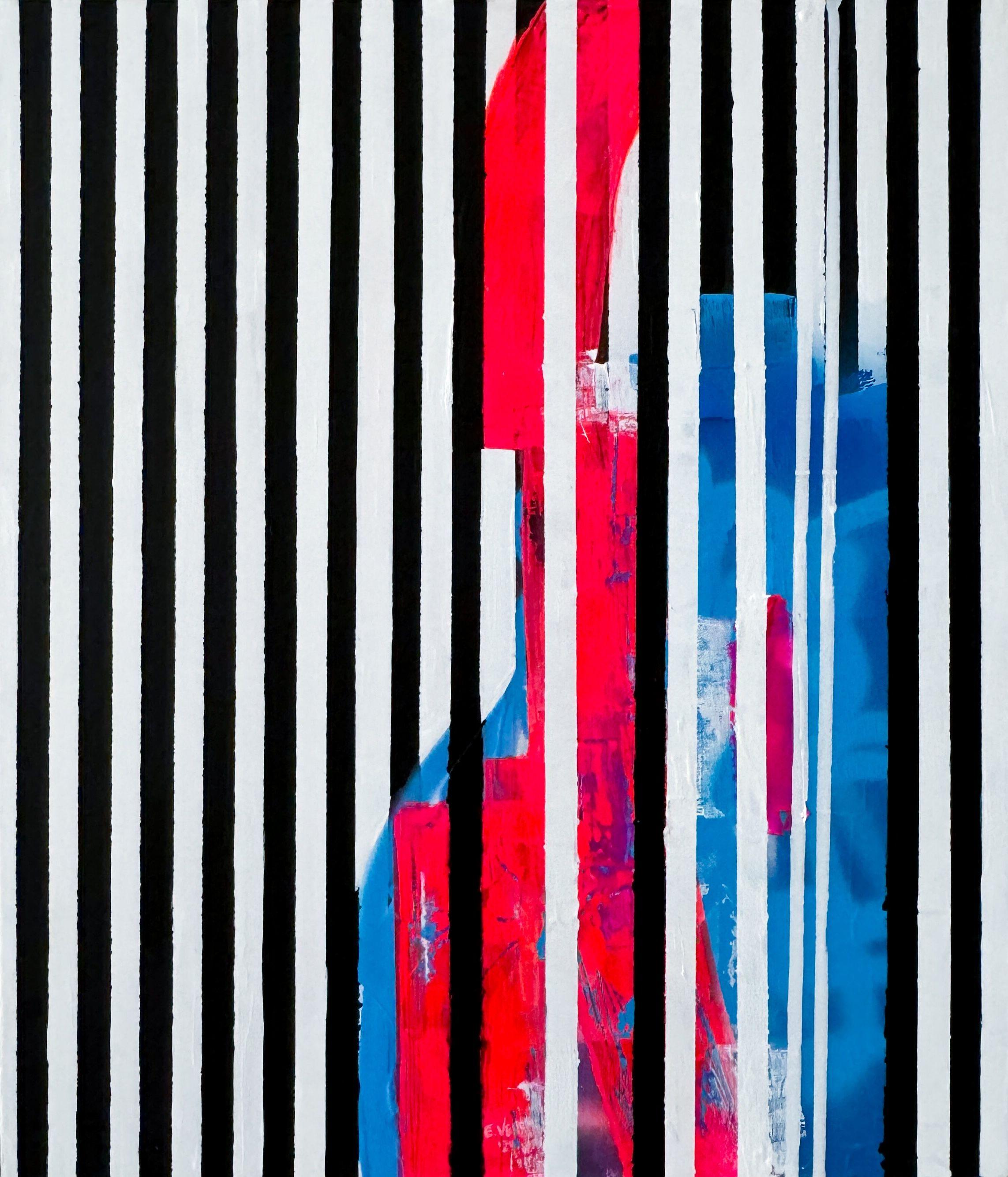Vision, Gemälde, Acryl auf Leinwand