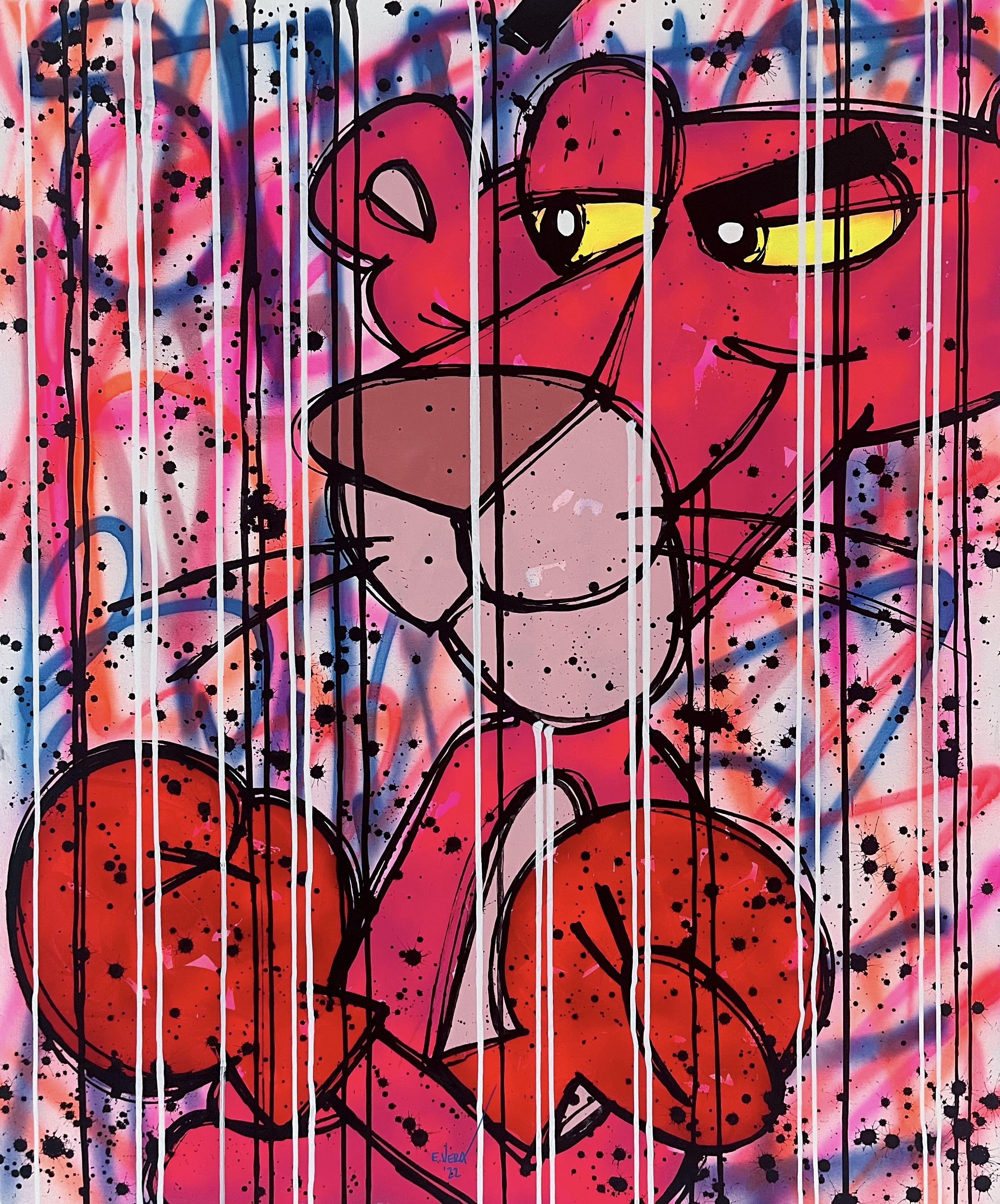 pink panther pop art