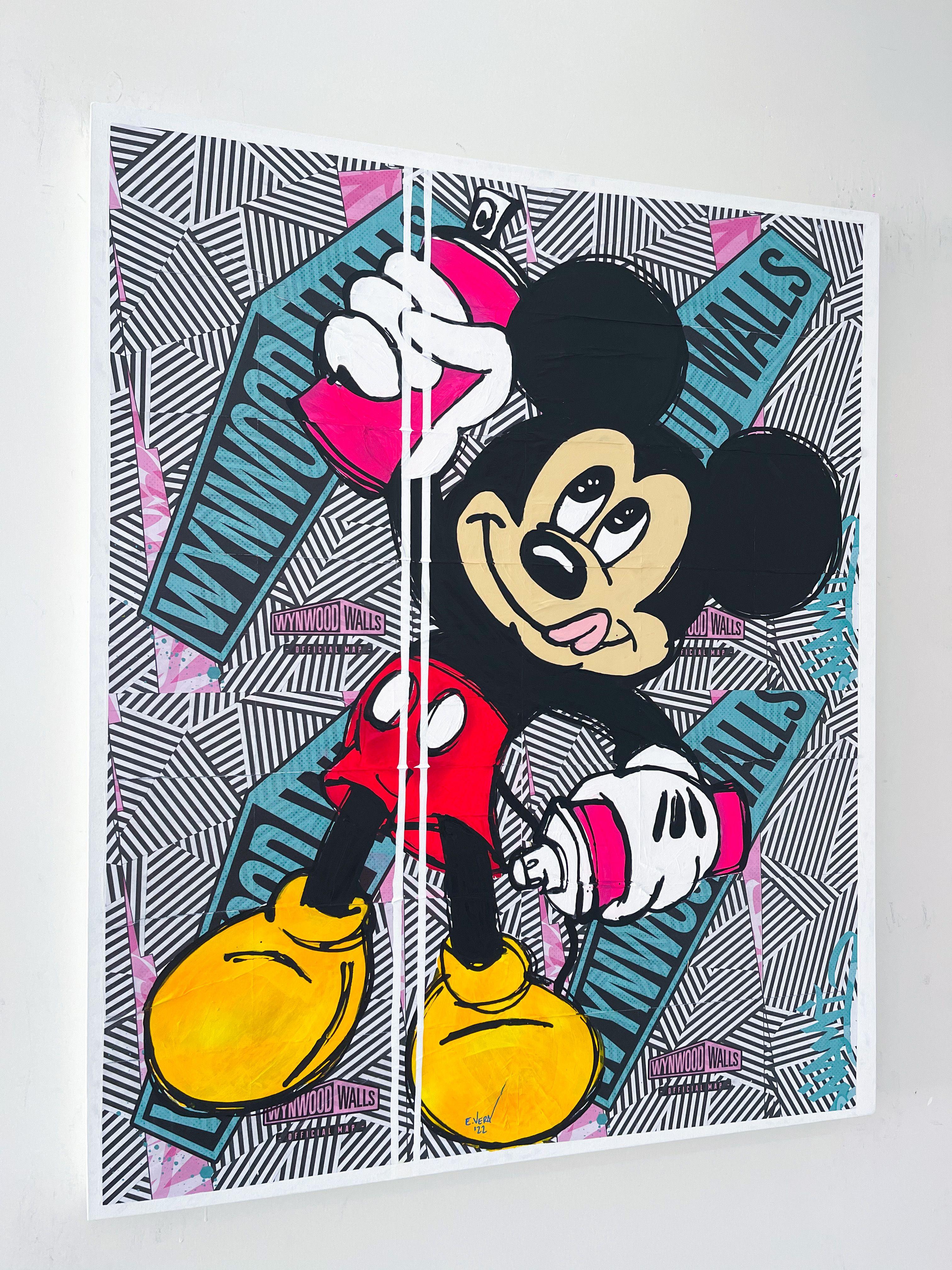 Il tuo unico limite è la tua mente, Pittura, Acrilico su tela - Painting Pop Art di Esteban Vera