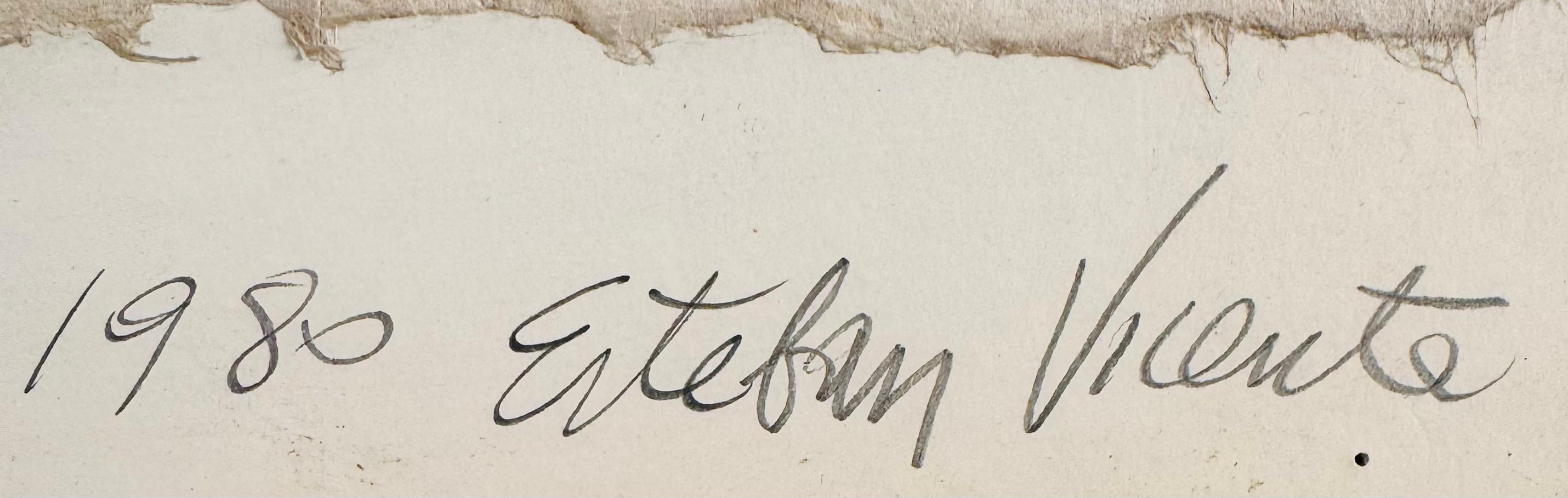 ESTEBAN VICENTE (1903-2001)
NONTITOLATO
firmata e datata 