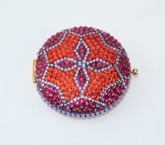 Estee Lauder Crystal Snowflake Powder Compact