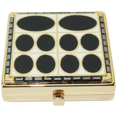 Estee Lauder Evening Art Deco Powder Compact