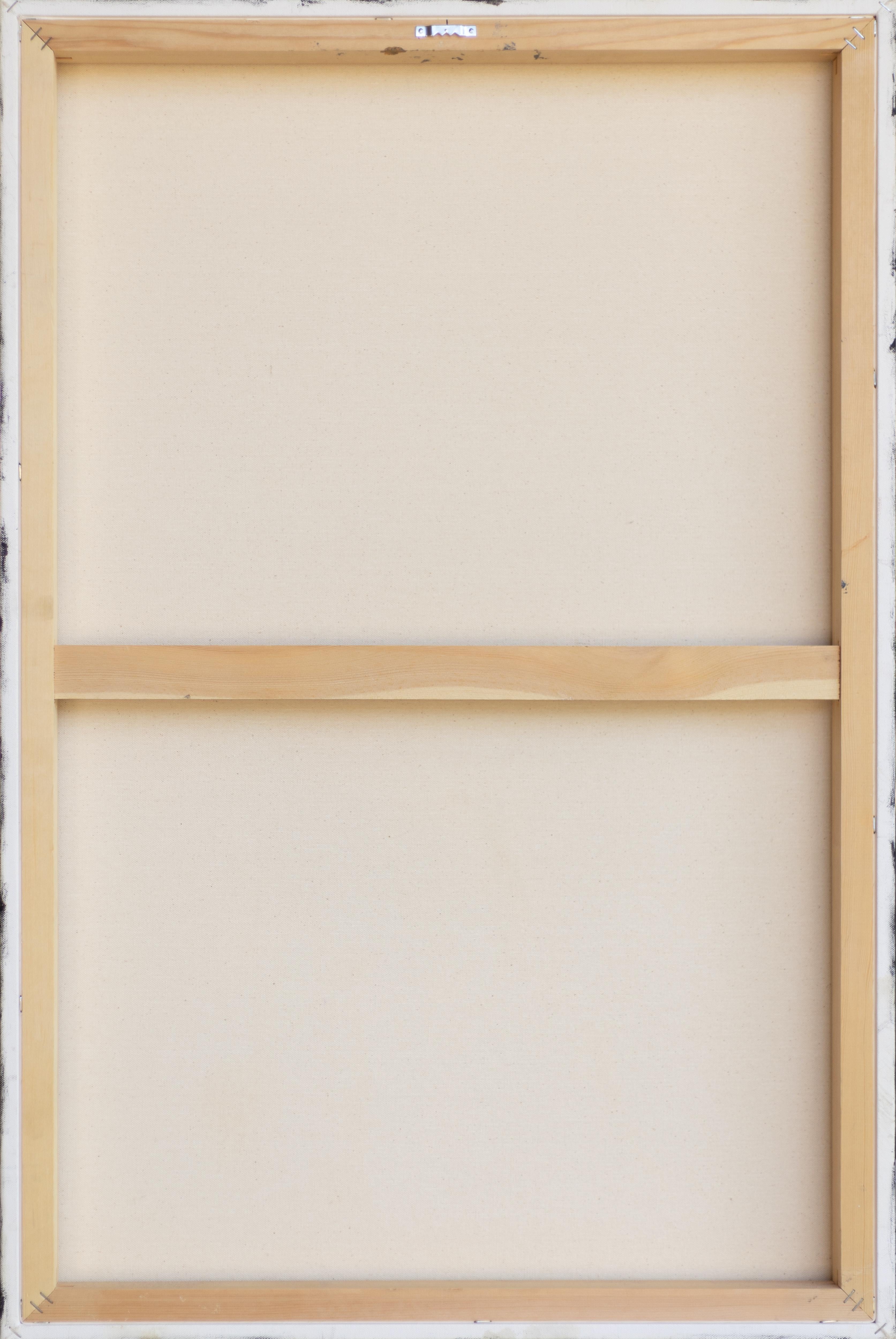 Medievale - Abstract Painting Grigio di Estela Aguirre