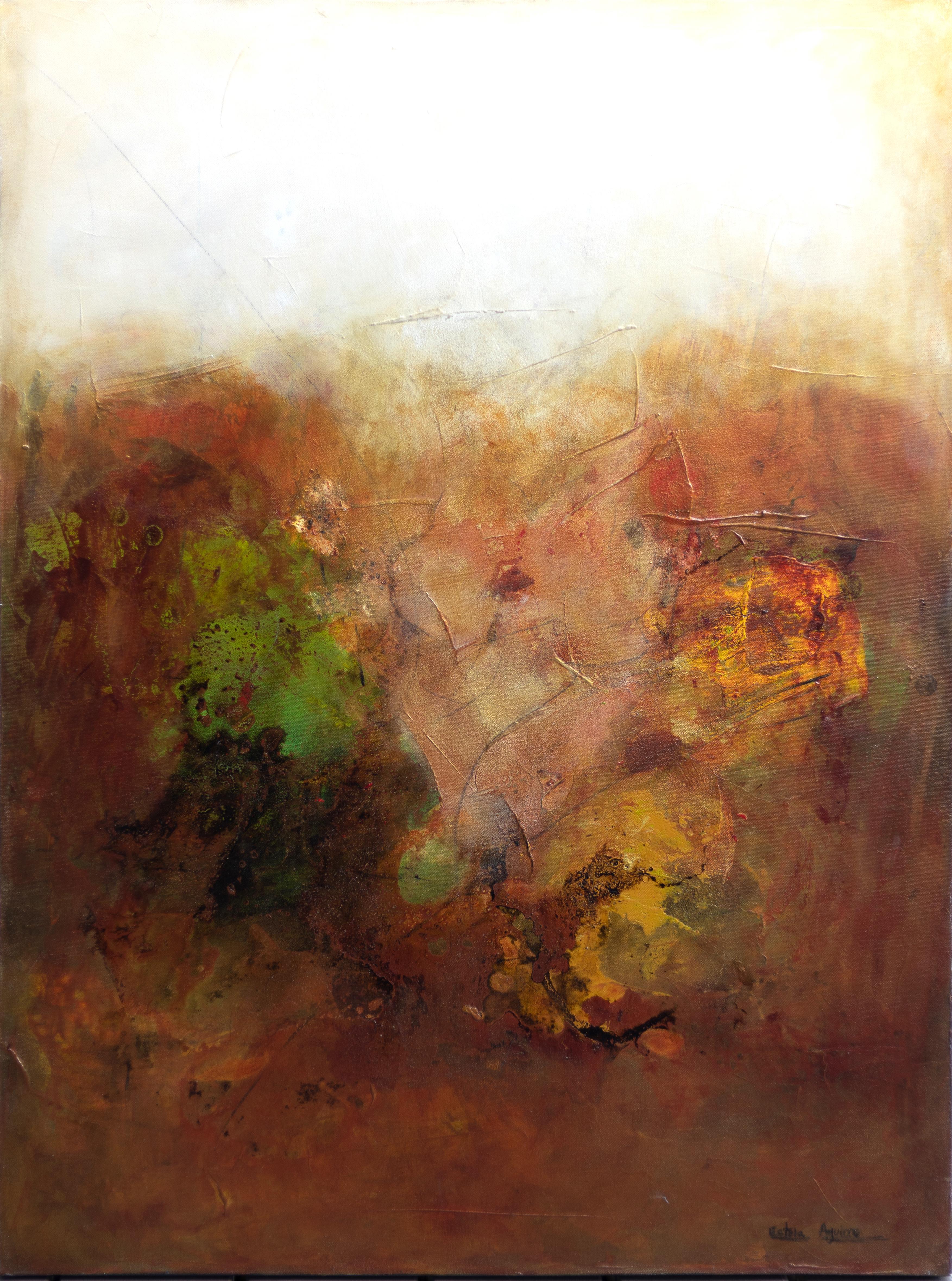 Estela Aguirre Abstract Painting - Prairie