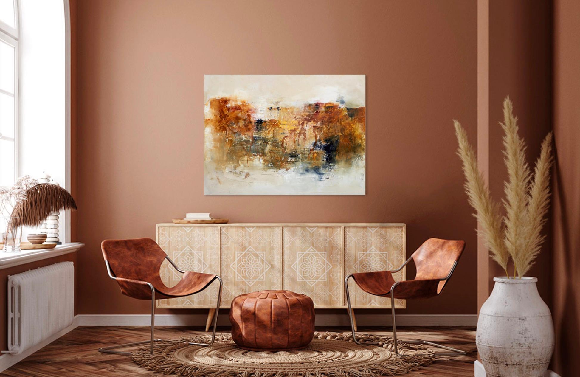 Rustic 2 - Painting by Estela Aguirre