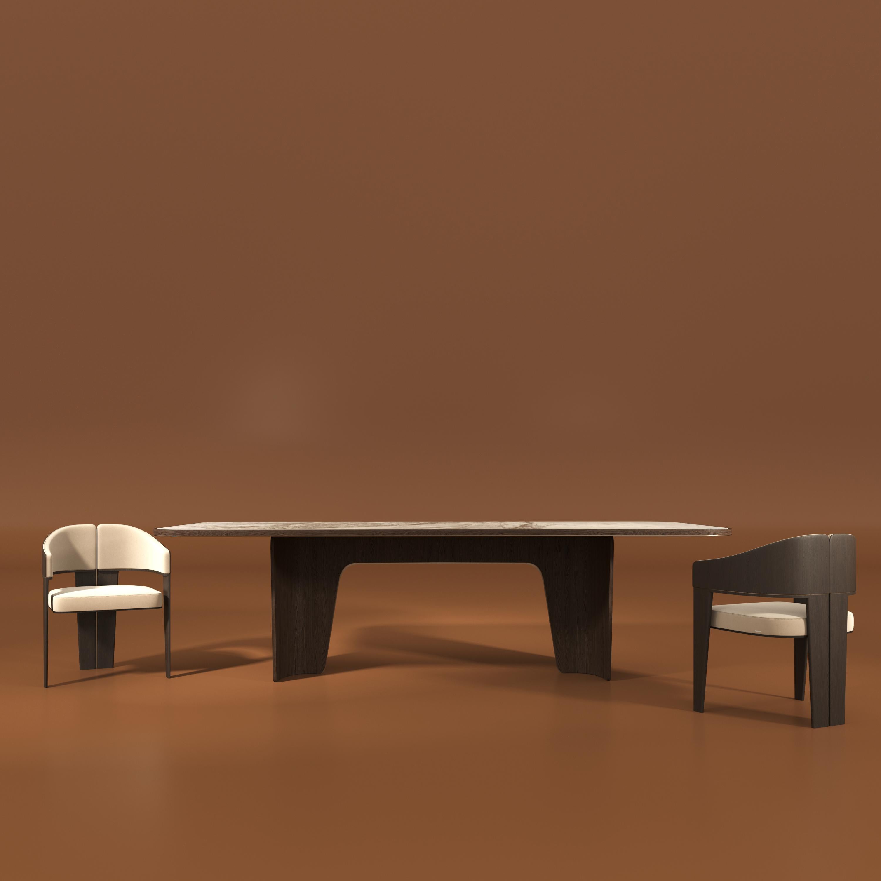 Contemporary Estella Chair  Design By Mehmet Orel for Capella For Sale