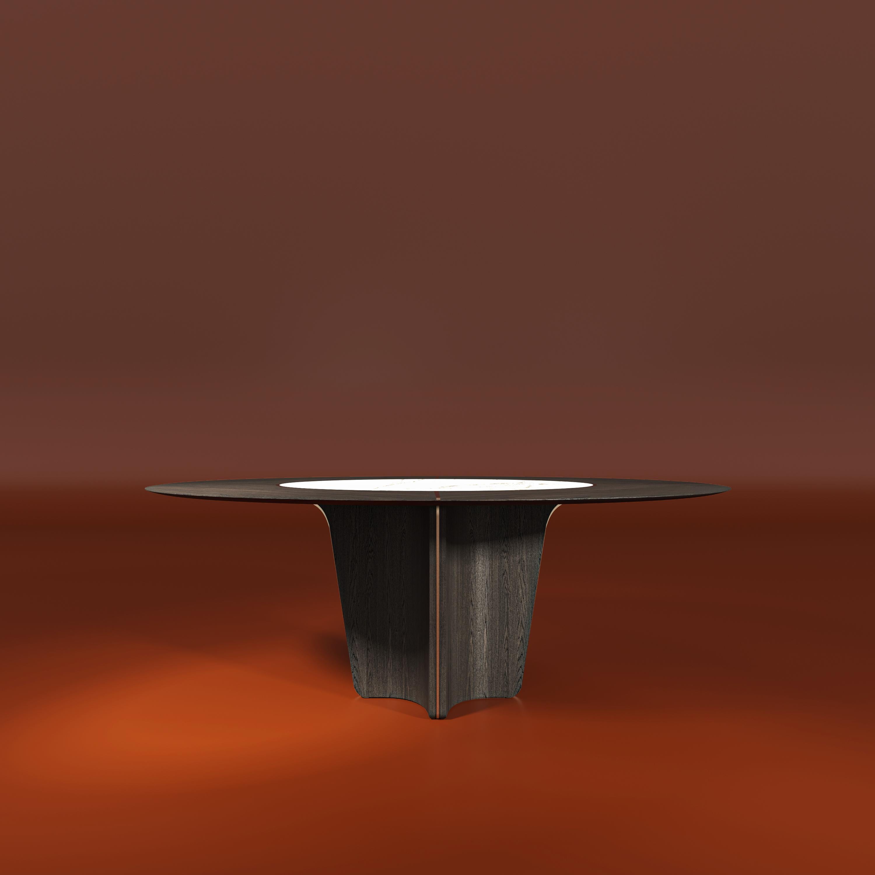 Estella Round Table Design By Mehmet Orel for Capella In New Condition For Sale In İnegöl, TR