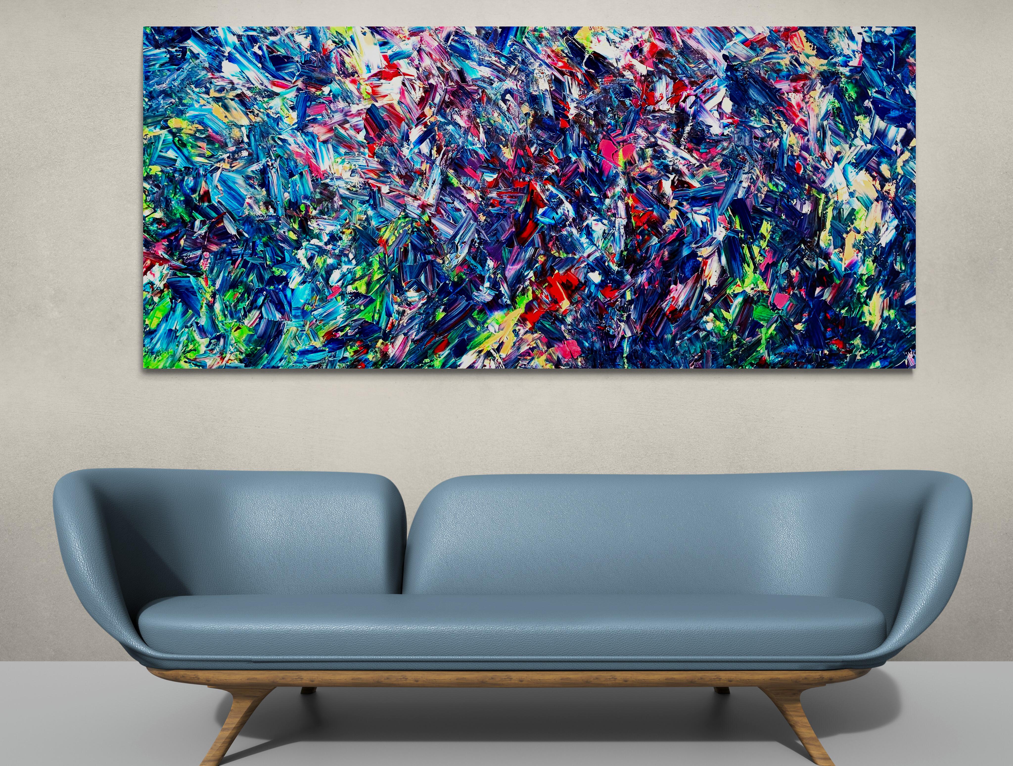 Colour Haven - Painting by Estelle Asmodelle