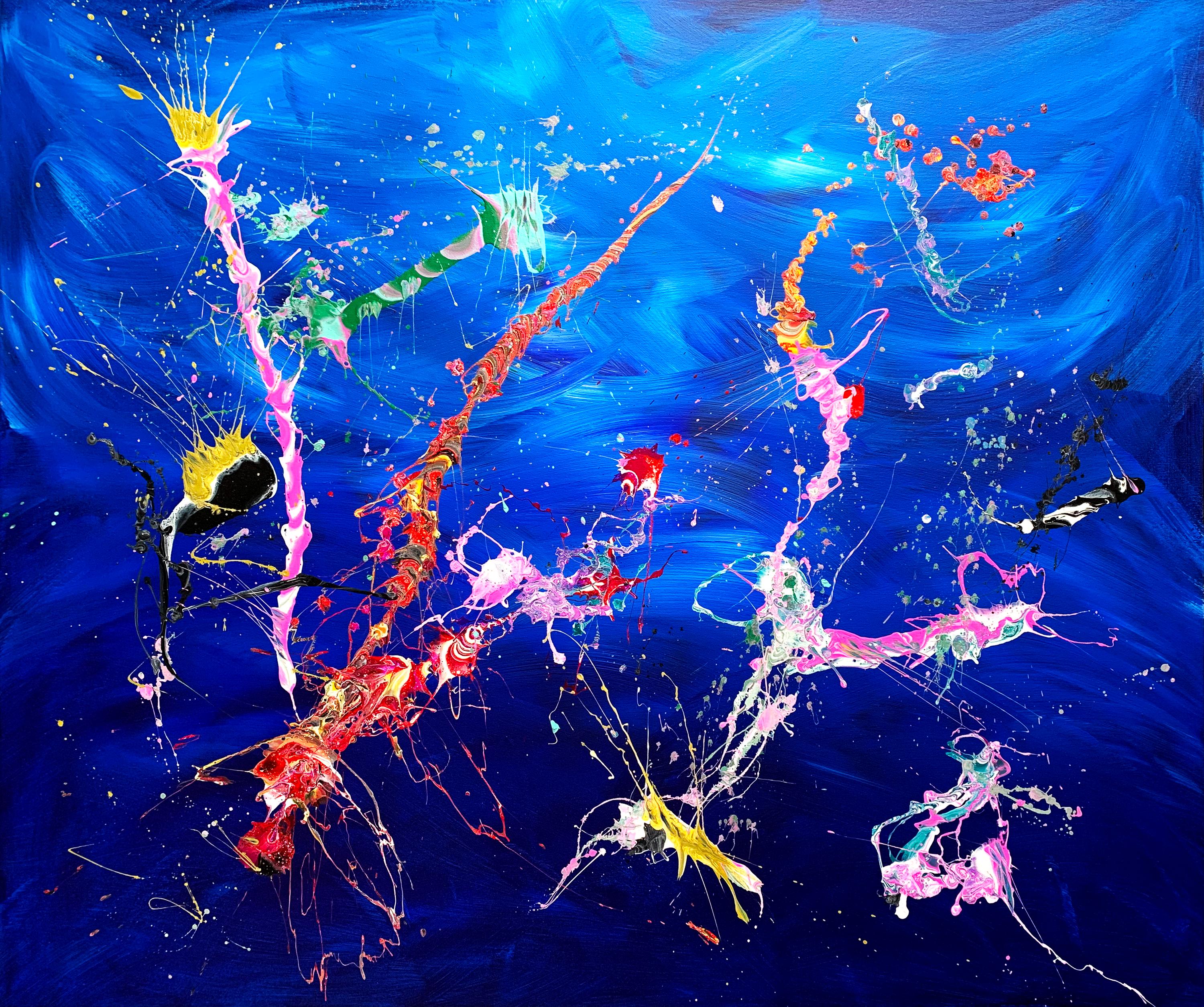 Estelle Asmodelle Interior Painting - Deep Sea Creatures - The Gathering