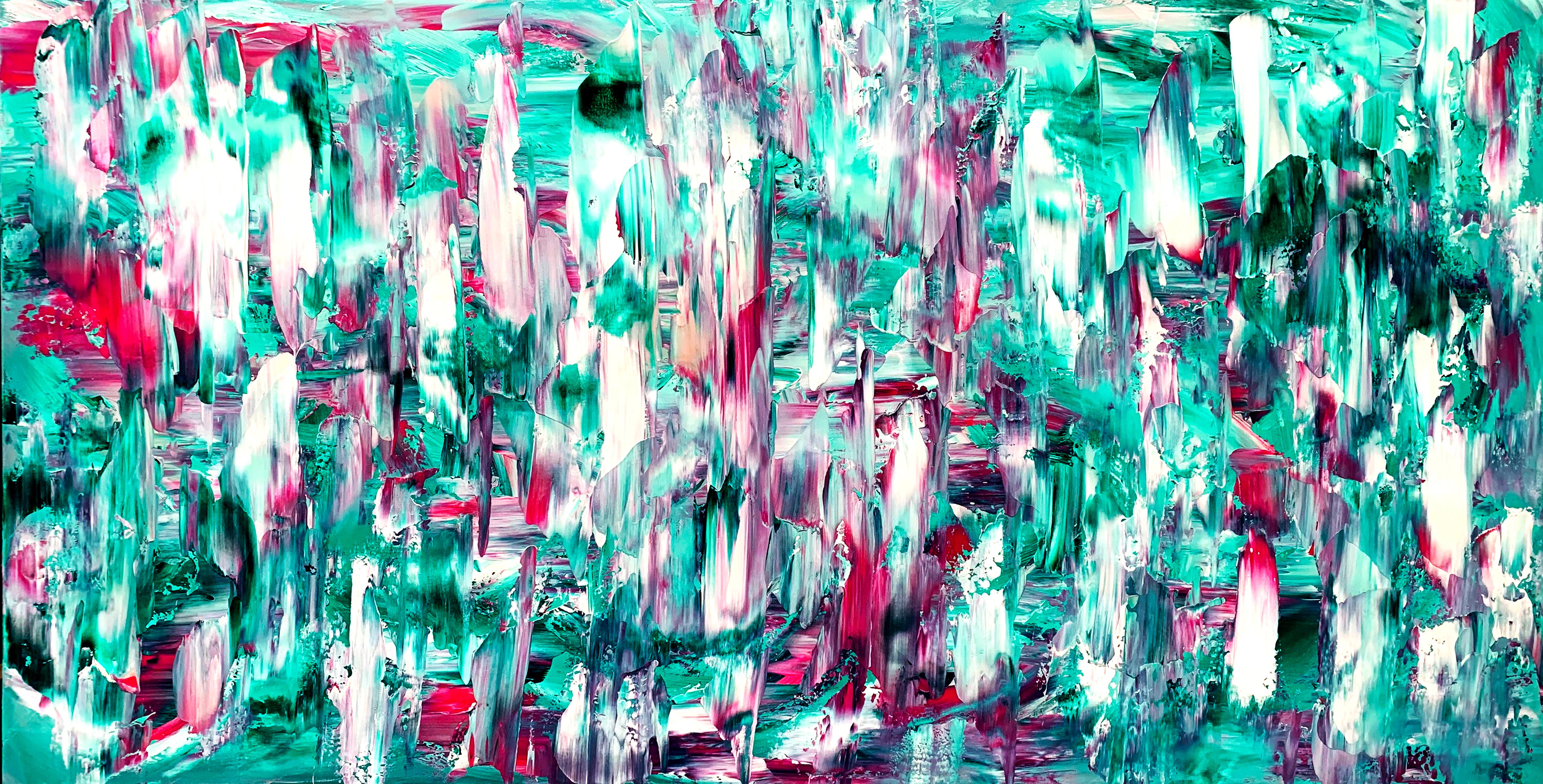 Estelle Asmodelle Abstract Painting - Falling