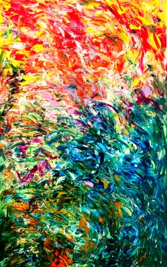 Acrylic Polymer Abstract Paintings