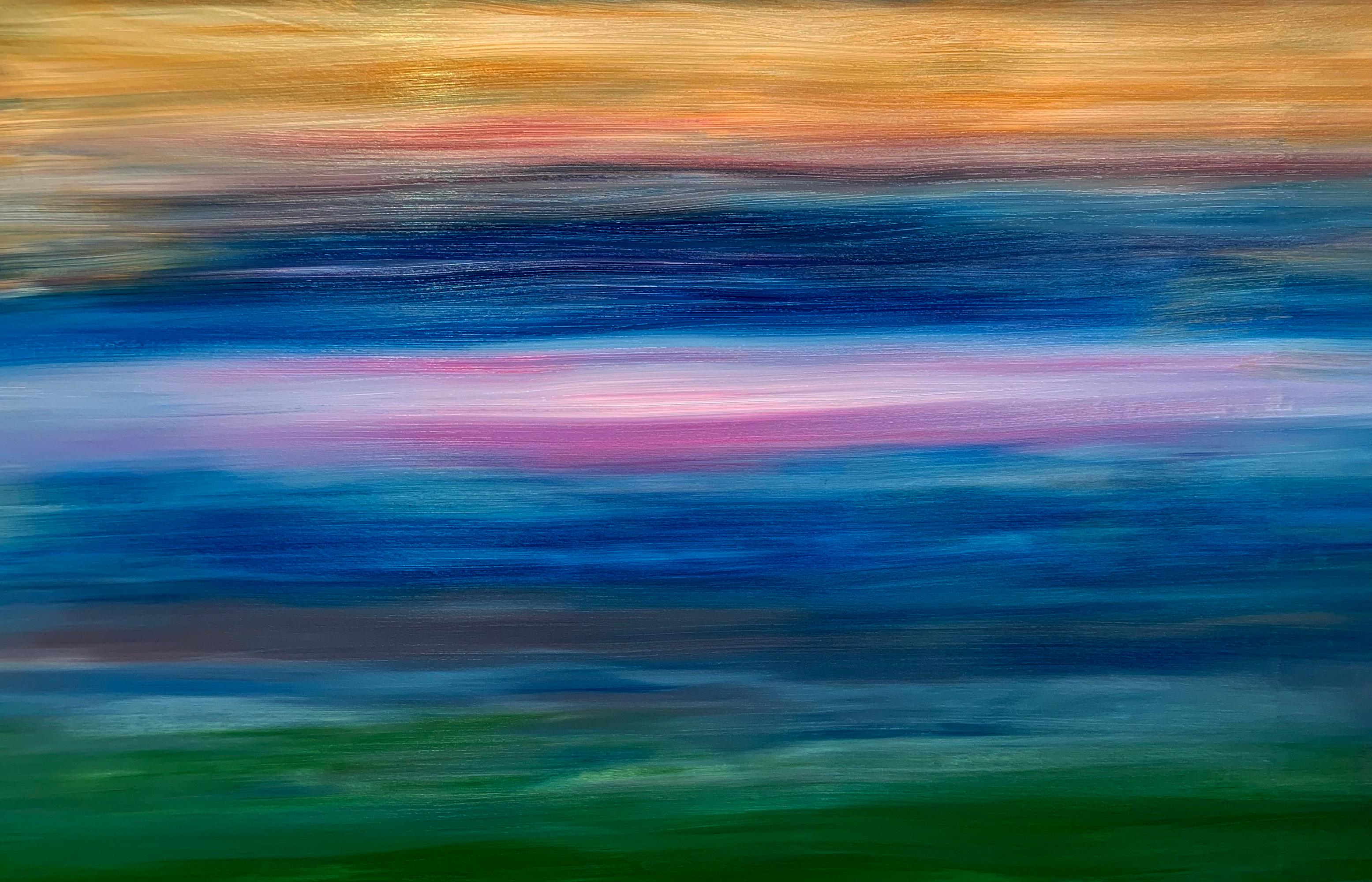 Estelle Asmodelle Abstract Painting - Horizon Light