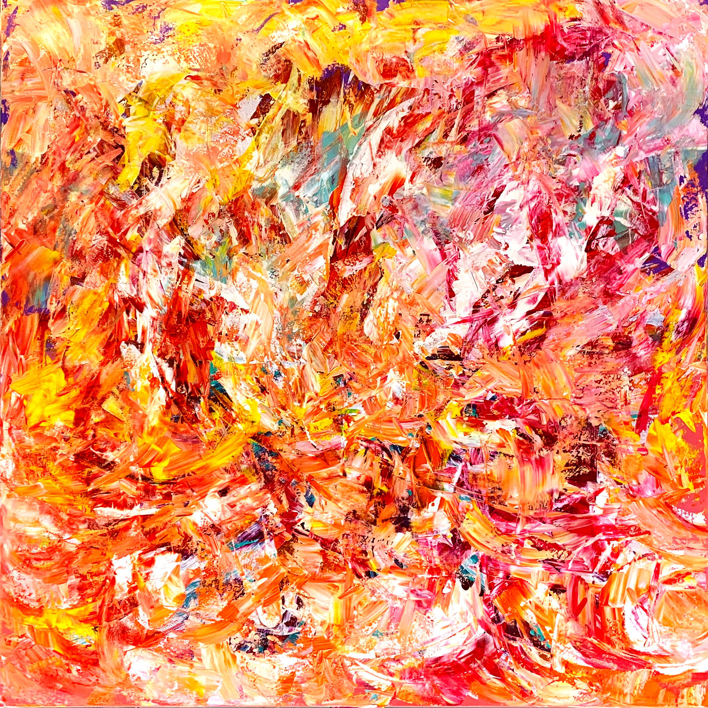 Estelle Asmodelle Abstract Painting - Number 78 