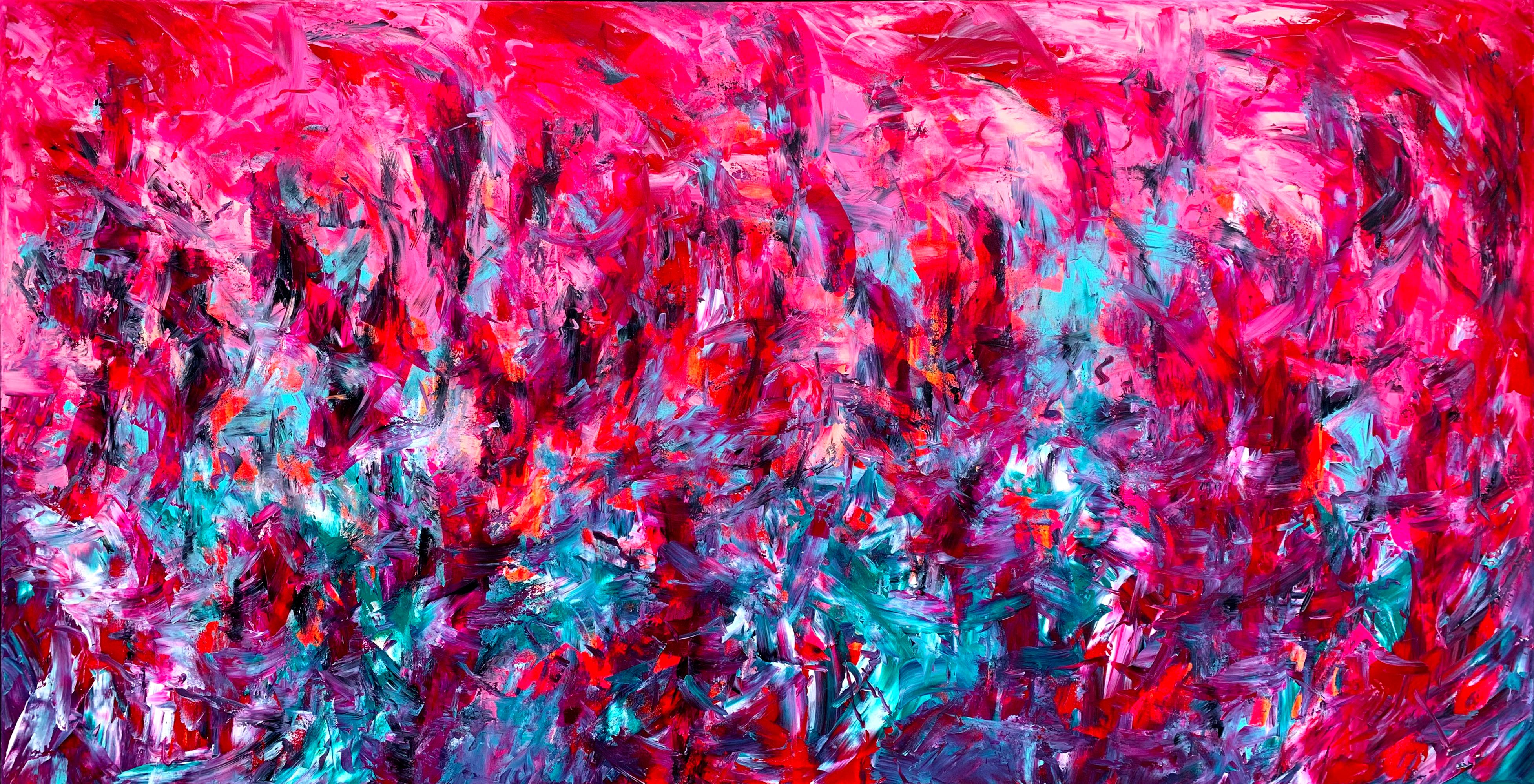 Estelle Asmodelle Abstract Painting - Otherworldly Existence