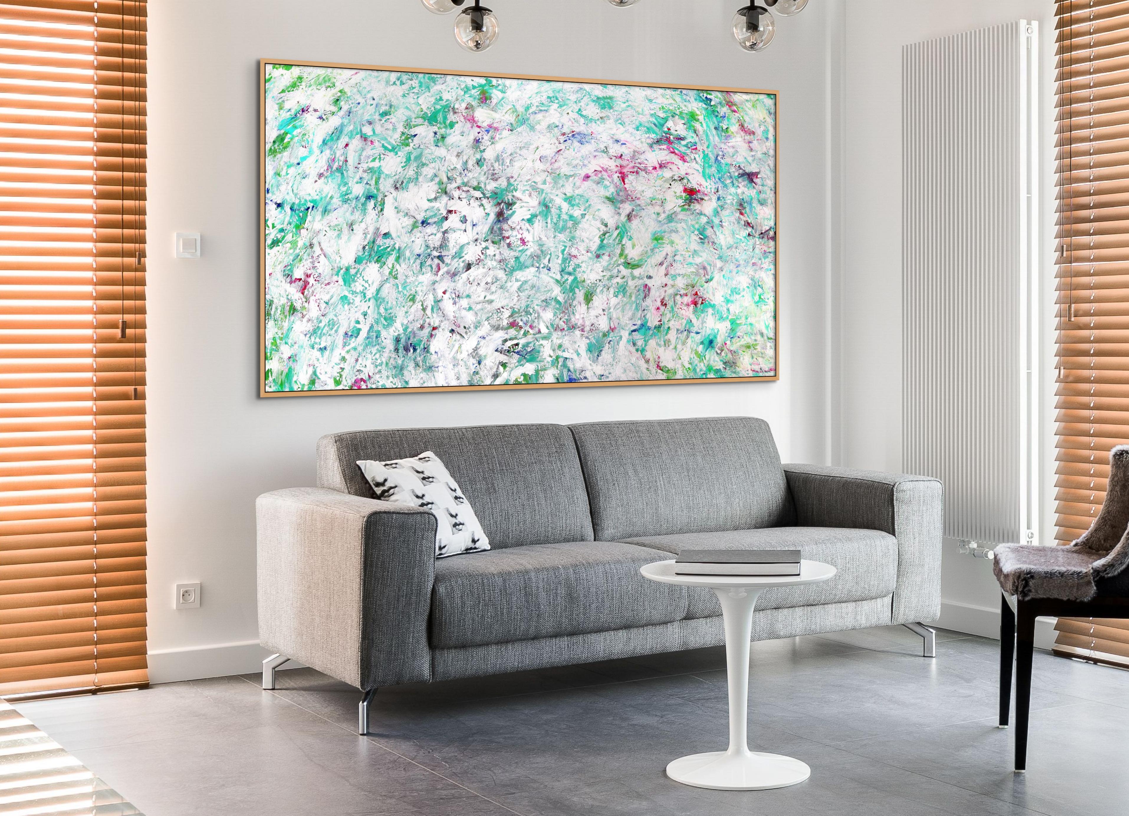 Pearl Paradise - Painting by Estelle Asmodelle