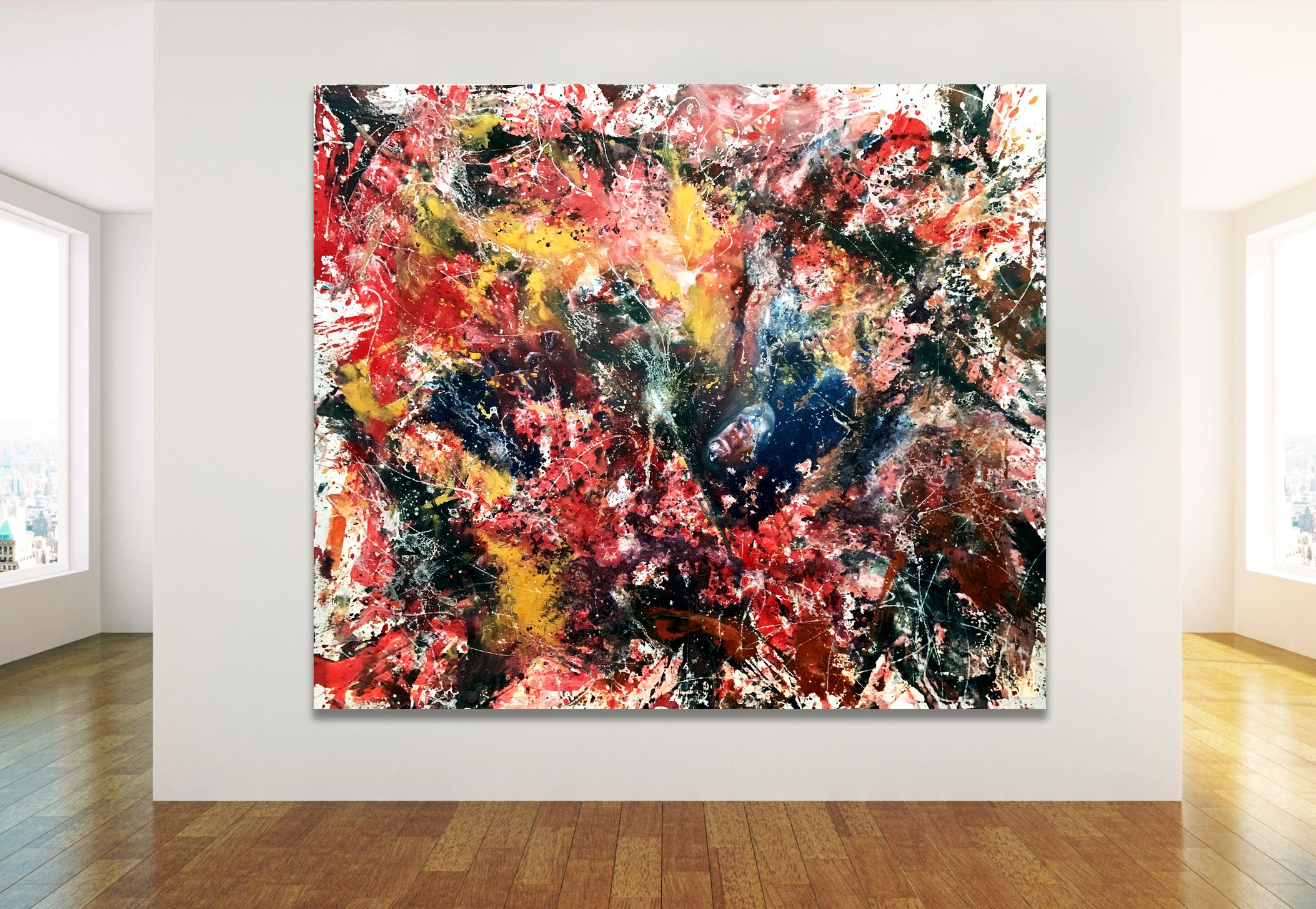 The Dreamtime - Abstract Expressionist Painting by Estelle Asmodelle